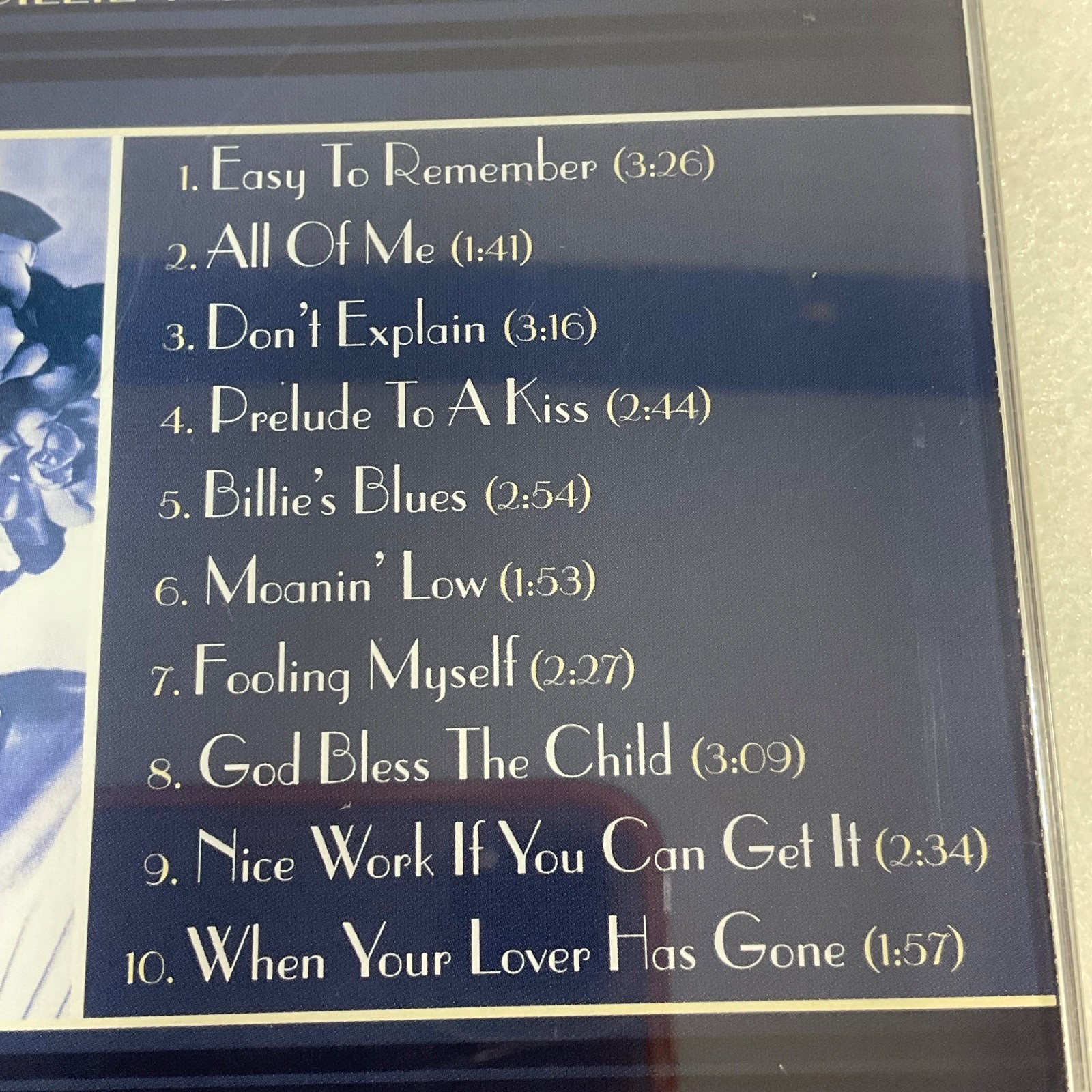 Billie Holiday Celebrating the Best of Jazz CD Golden Legends - Image 5