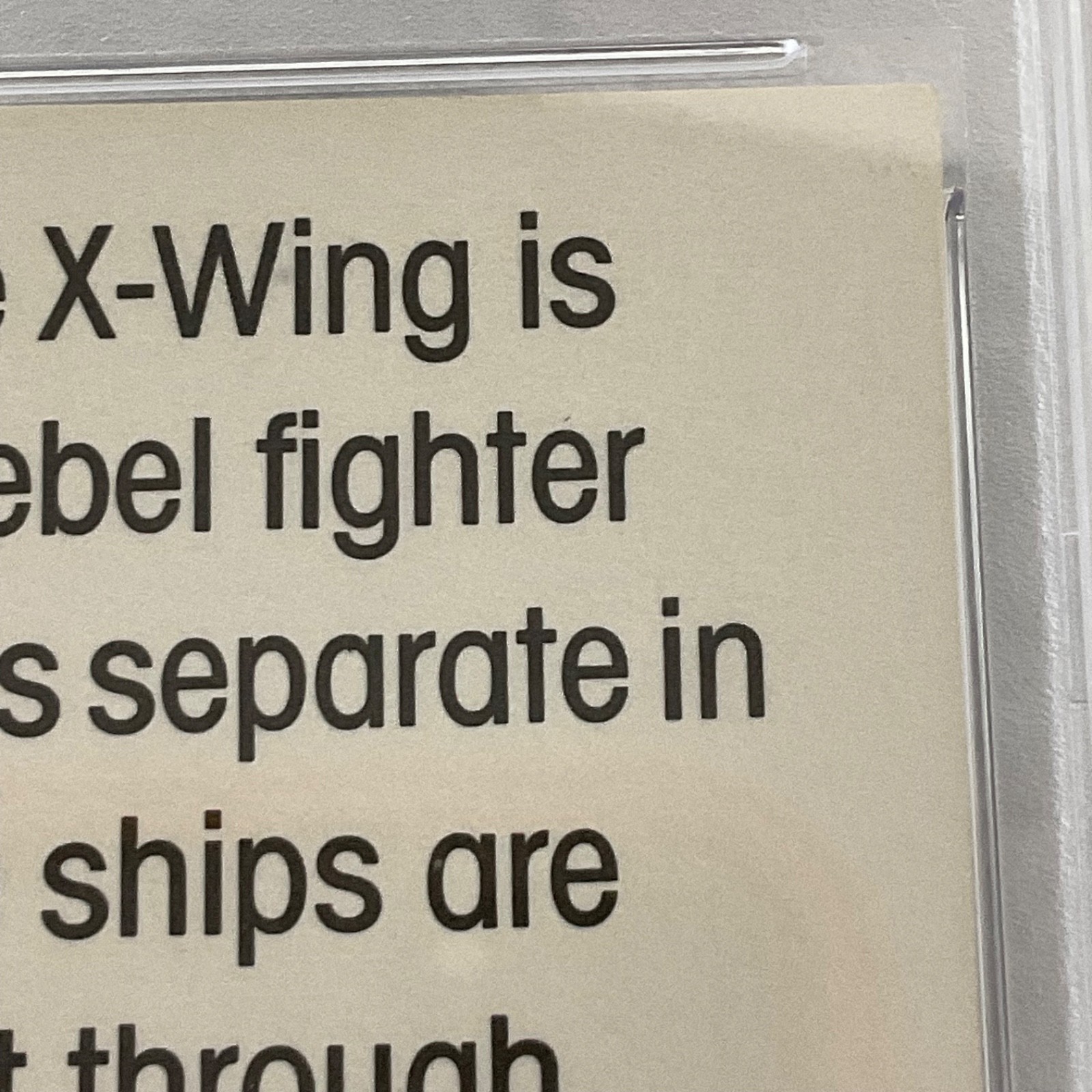 Star Wars 1977 Wonder Bread X-Wing #15 PSA 7 CERT#151033760 - Image 17