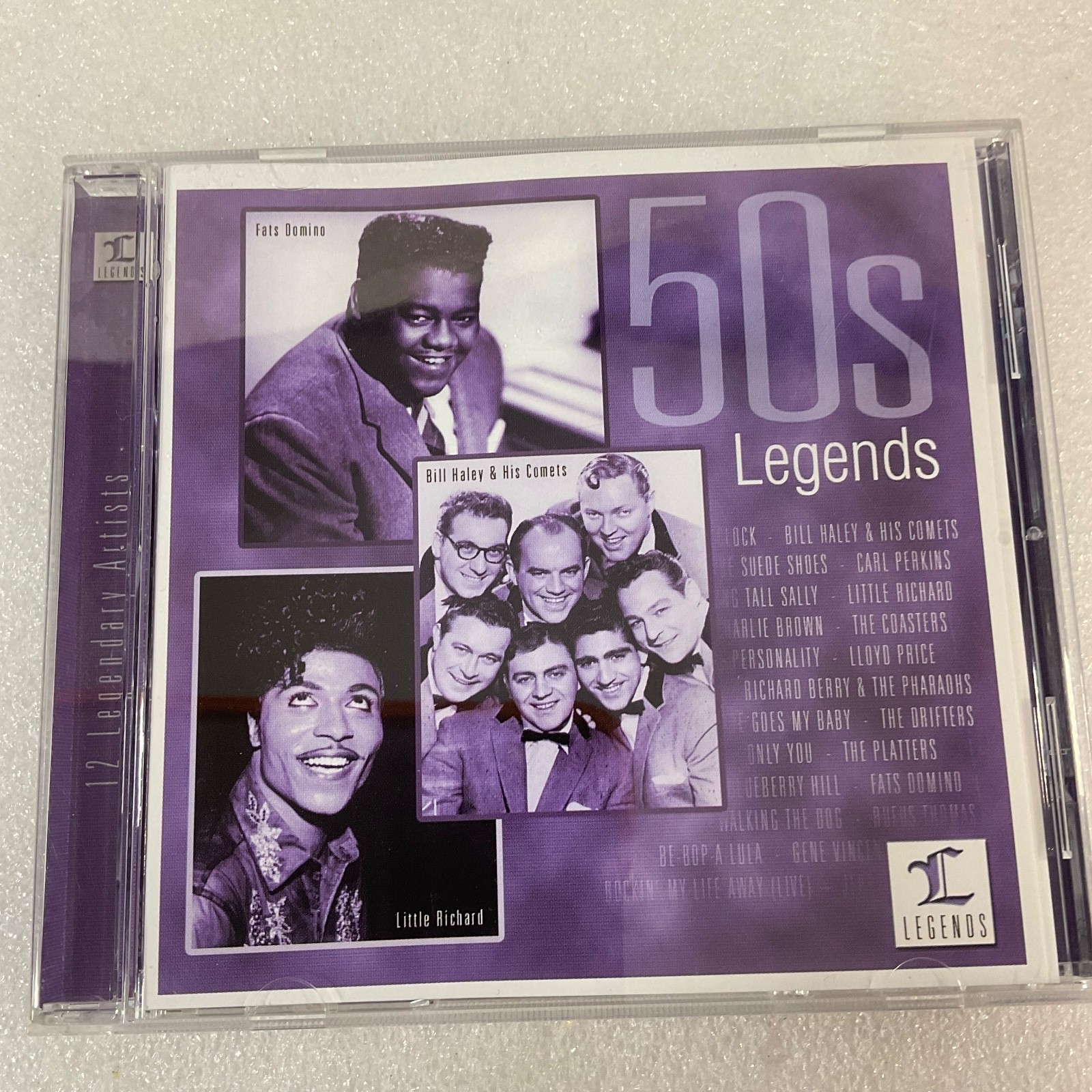 50s Legends Music CD Rock & Roll Classics Bill Haley Little Richard Fats Domino - Image 1