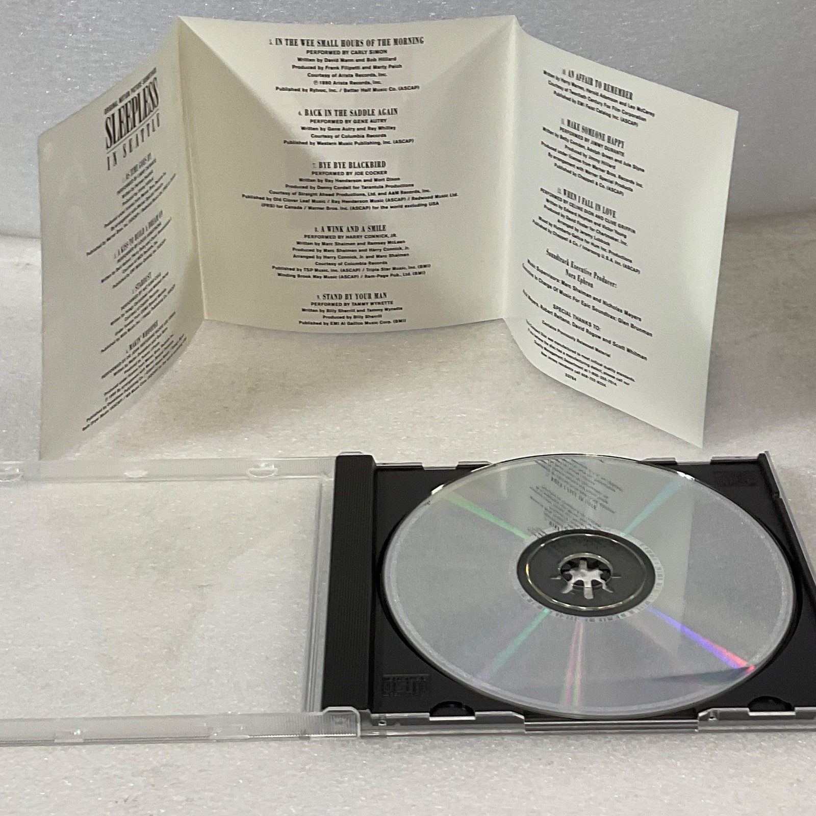 Sleepless in Seattle Original Motion Picture Soundtrack CD Epic 1993 - Image 16