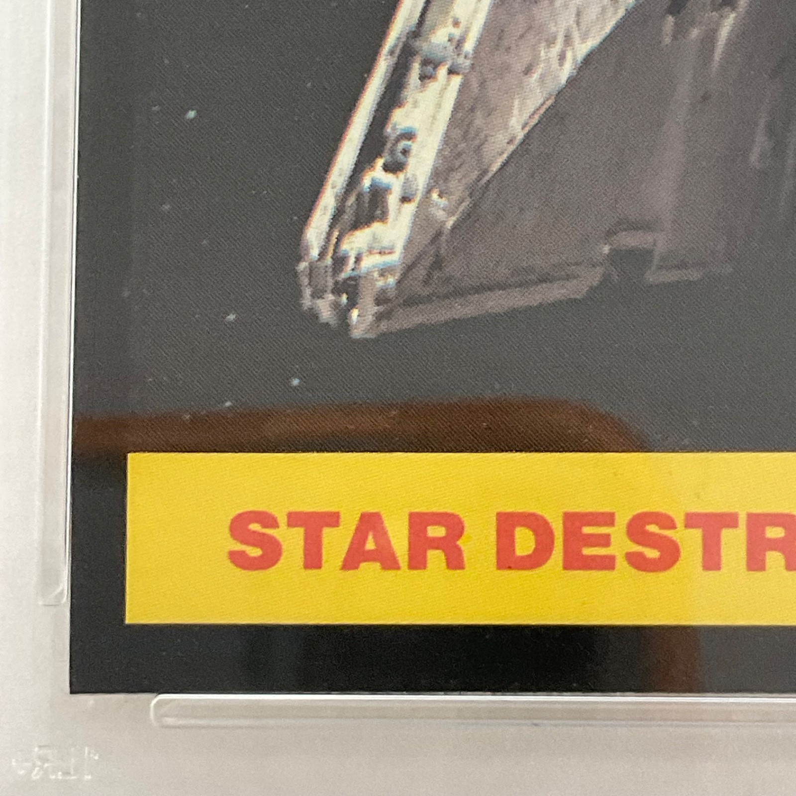 Star Wars 1977 Wonder Bread Star Destroyer #14 PSA 7 CERT#151033759 - Image 12