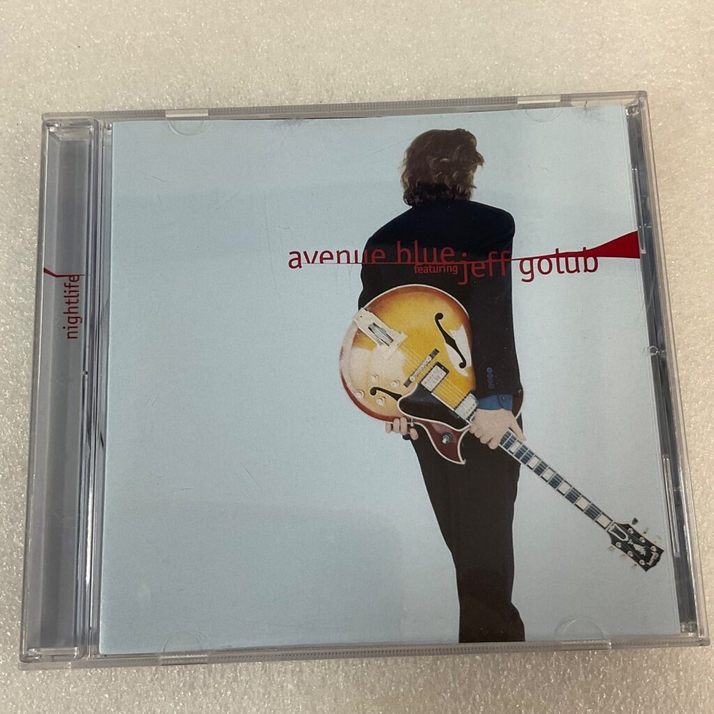 Avenue Blue Nightlife CD Featuring Jeff Golub Jazz Guitar Bluemoon Records - Image 1
