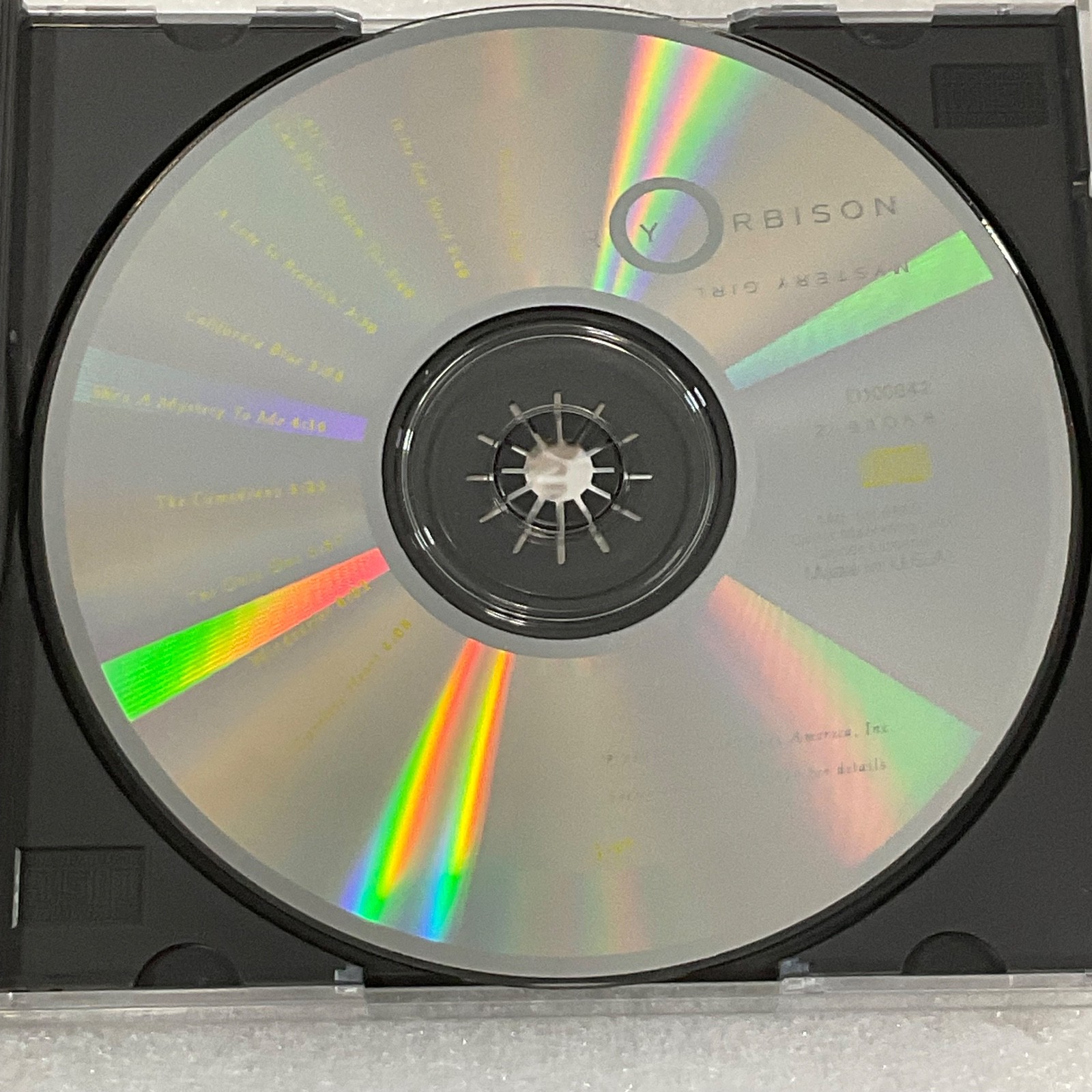 Roy Orbison Mystery Girl CD 1989 Virgin Records Rock Pop Classic Album - Image 14