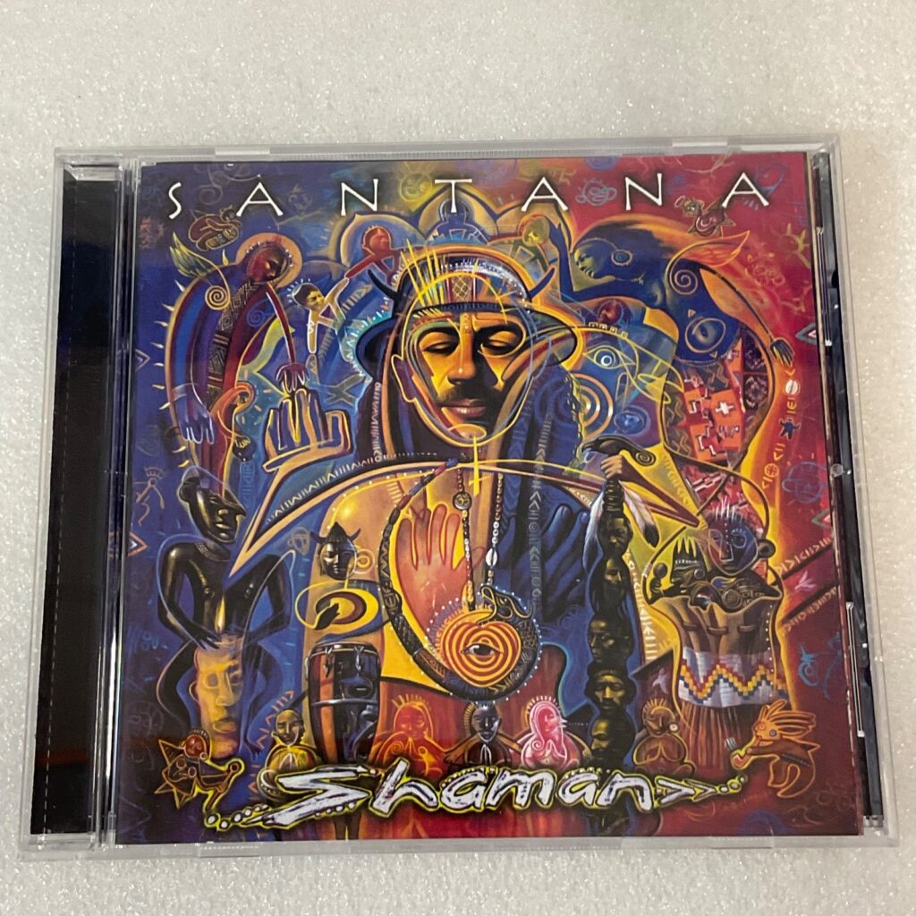 Santana Shaman CD 2002 Arista Latin Rock Pop Collaborations - Image 1