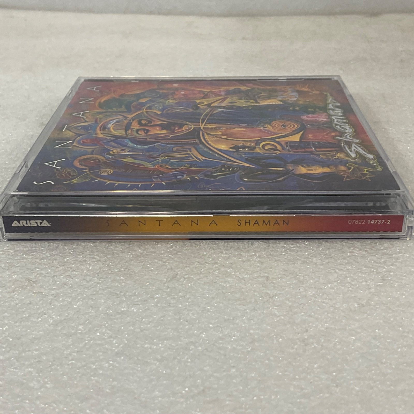 Santana Shaman CD 2002 Arista Latin Rock Pop Collaborations - Image 3