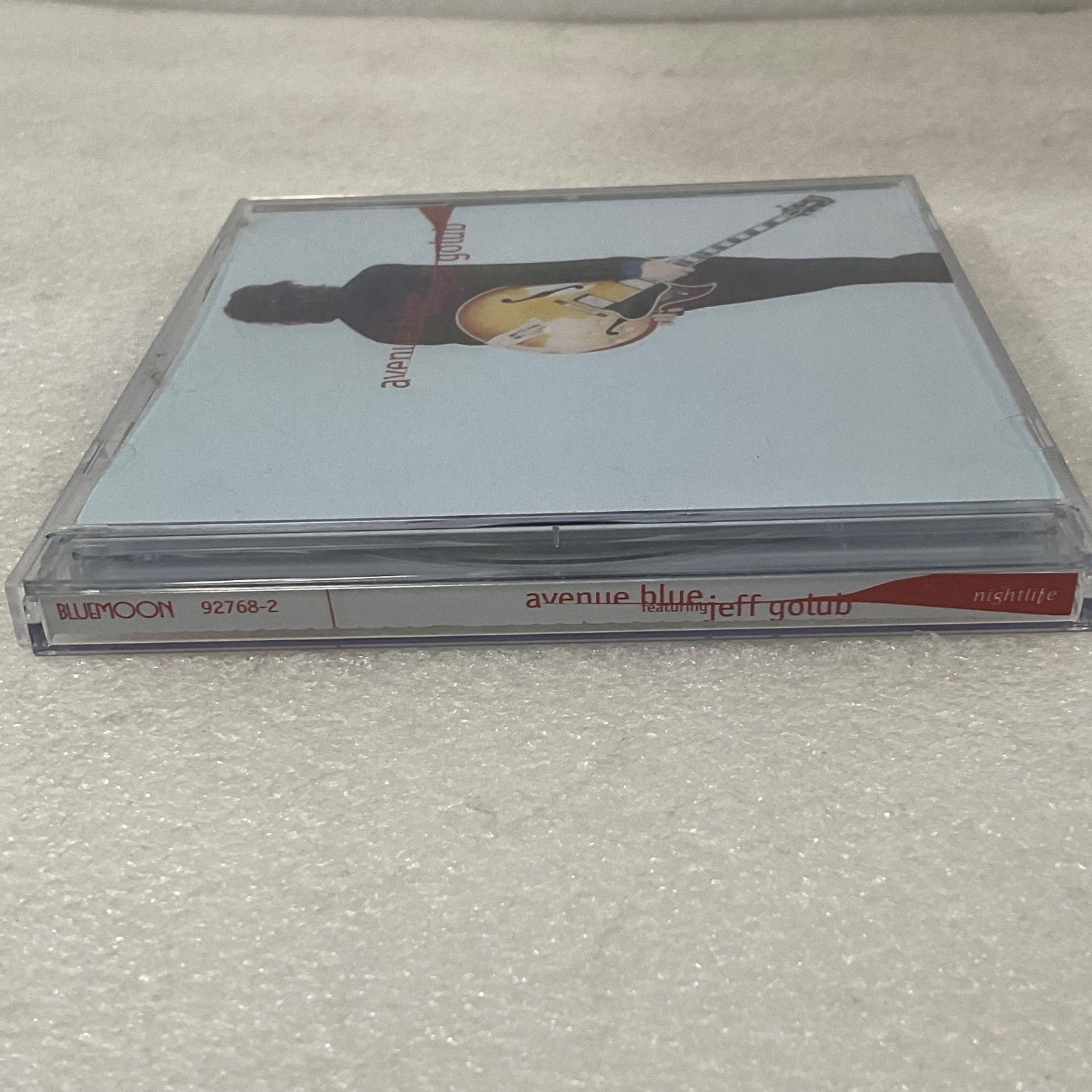 Avenue Blue Nightlife CD Featuring Jeff Golub Jazz Guitar Bluemoon Records - Image 3