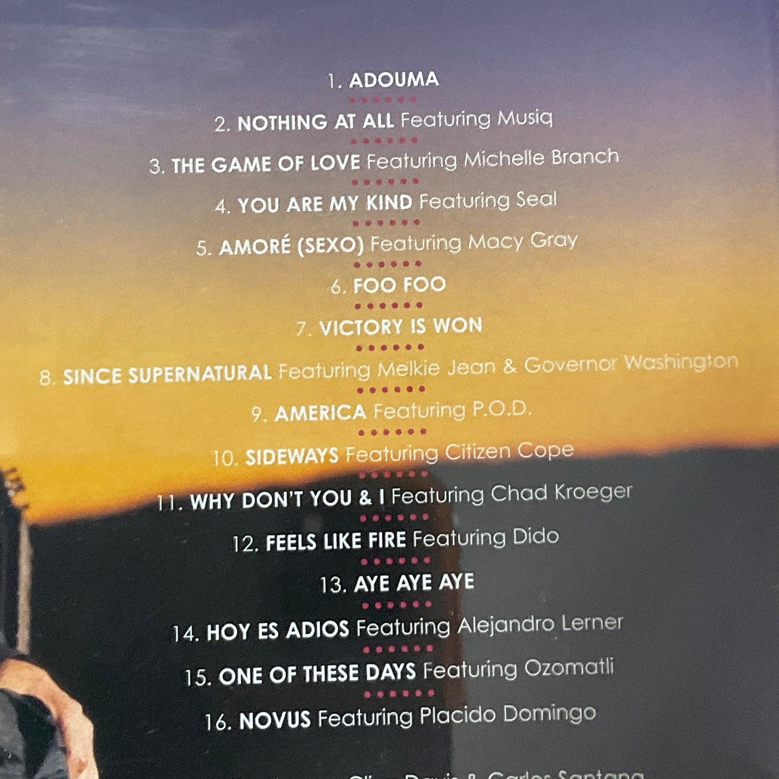 Santana Shaman CD 2002 Arista Latin Rock Pop Collaborations - Image 11
