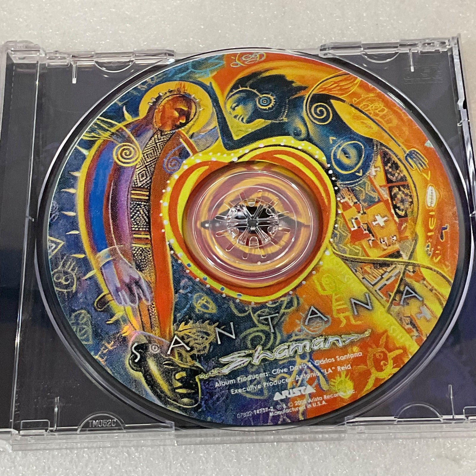 Santana Shaman CD 2002 Arista Latin Rock Pop Collaborations - Image 14
