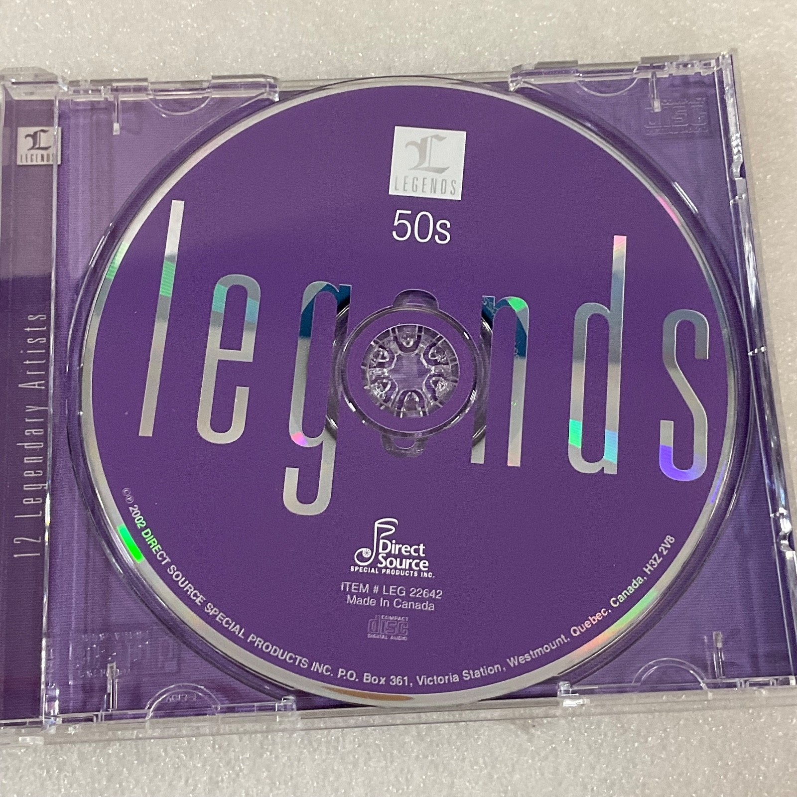 50s Legends Music CD Rock & Roll Classics Bill Haley Little Richard Fats Domino - Image 14