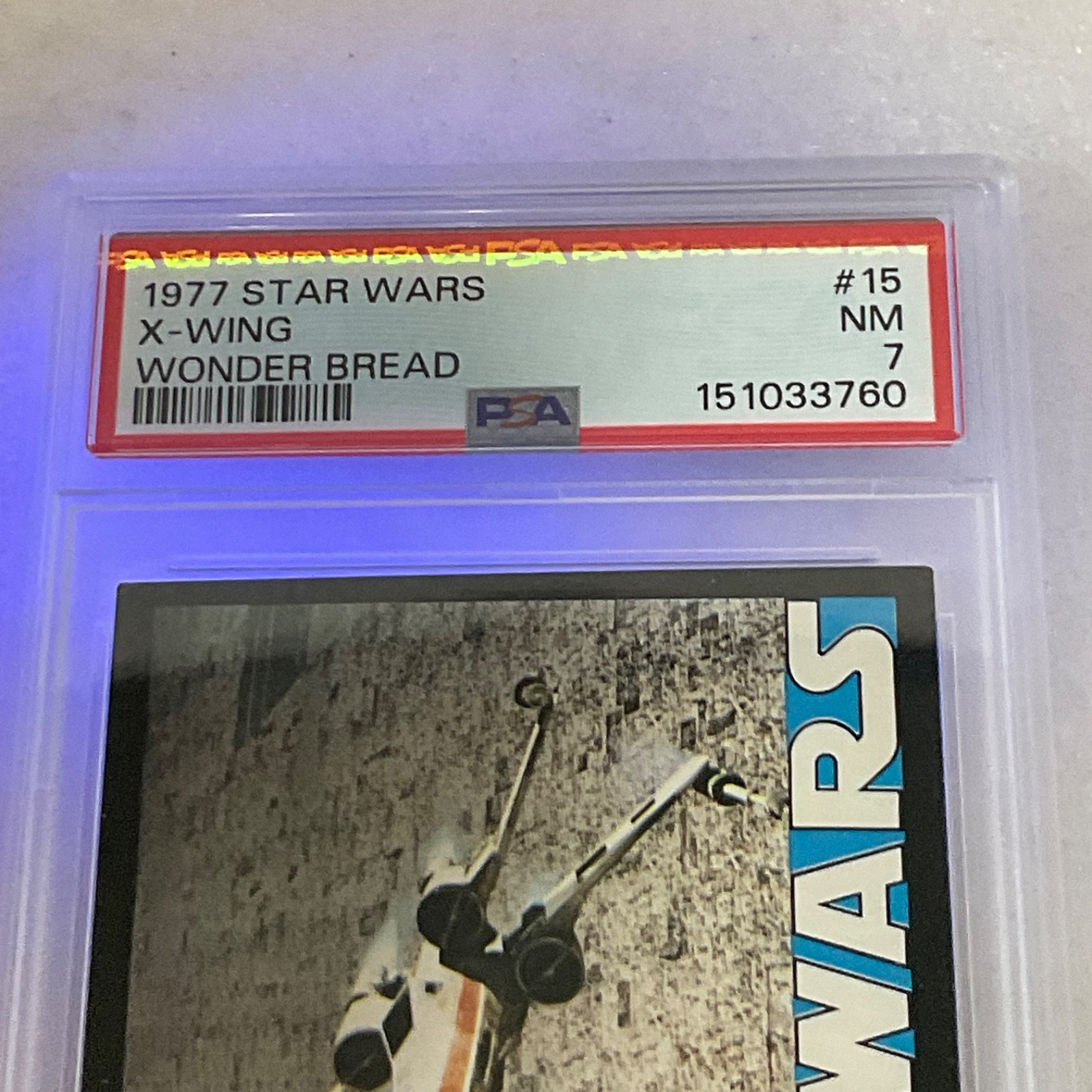 Star Wars 1977 Wonder Bread X-Wing #15 PSA 7 CERT#151033760 - Image 21