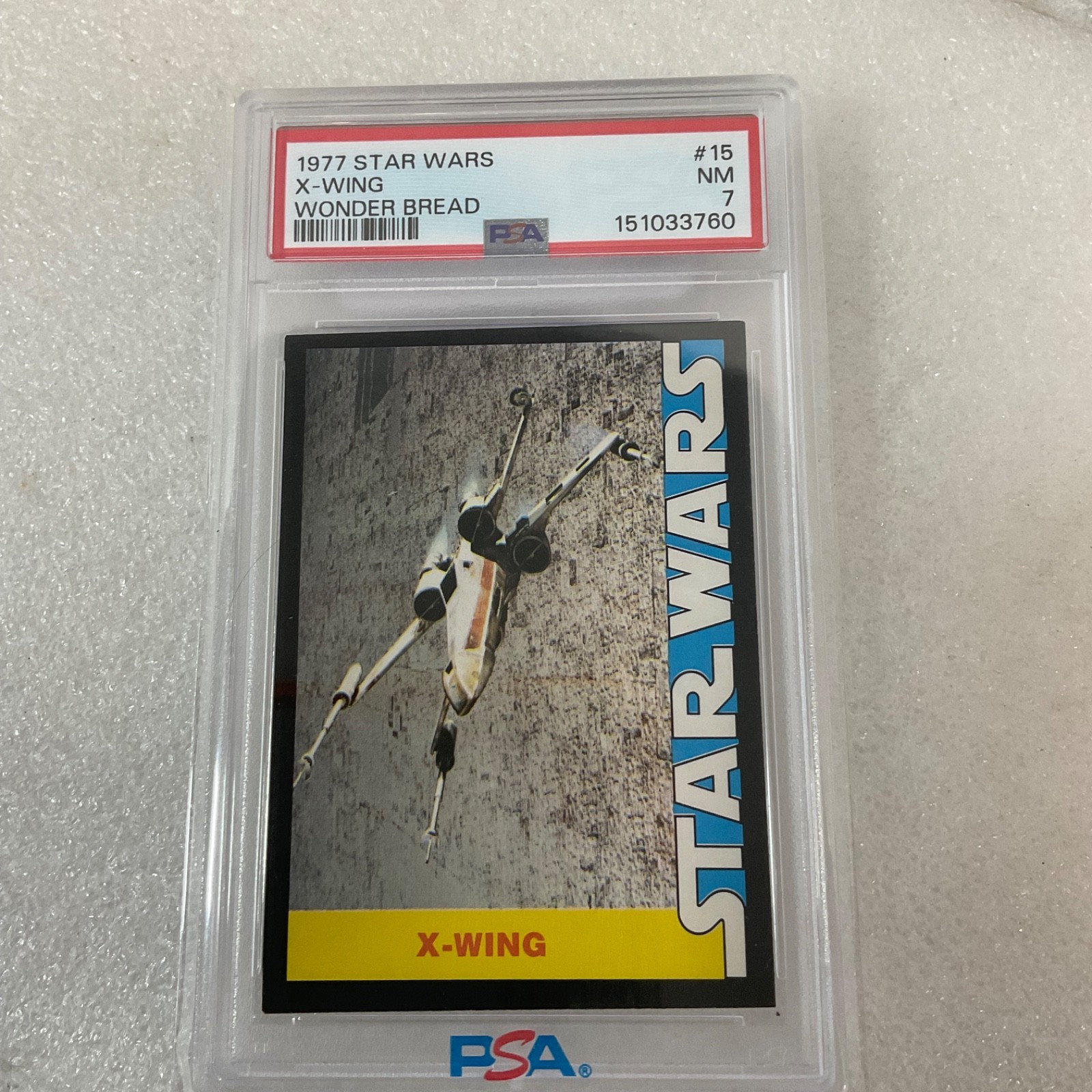 Star Wars 1977 Wonder Bread X-Wing #15 PSA 7 CERT#151033760 - Image 22