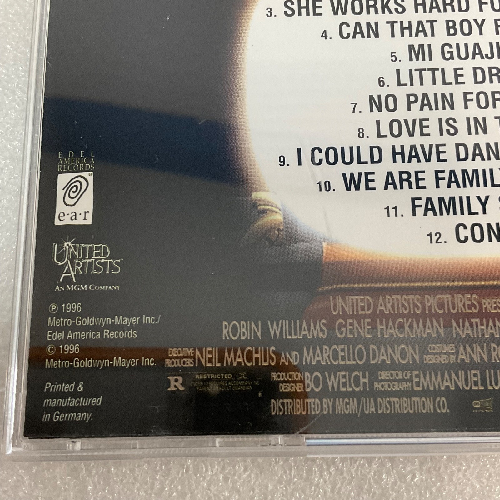 The Birdcage Original Motion Picture Soundtrack CD 1996 United Artists - Image 9