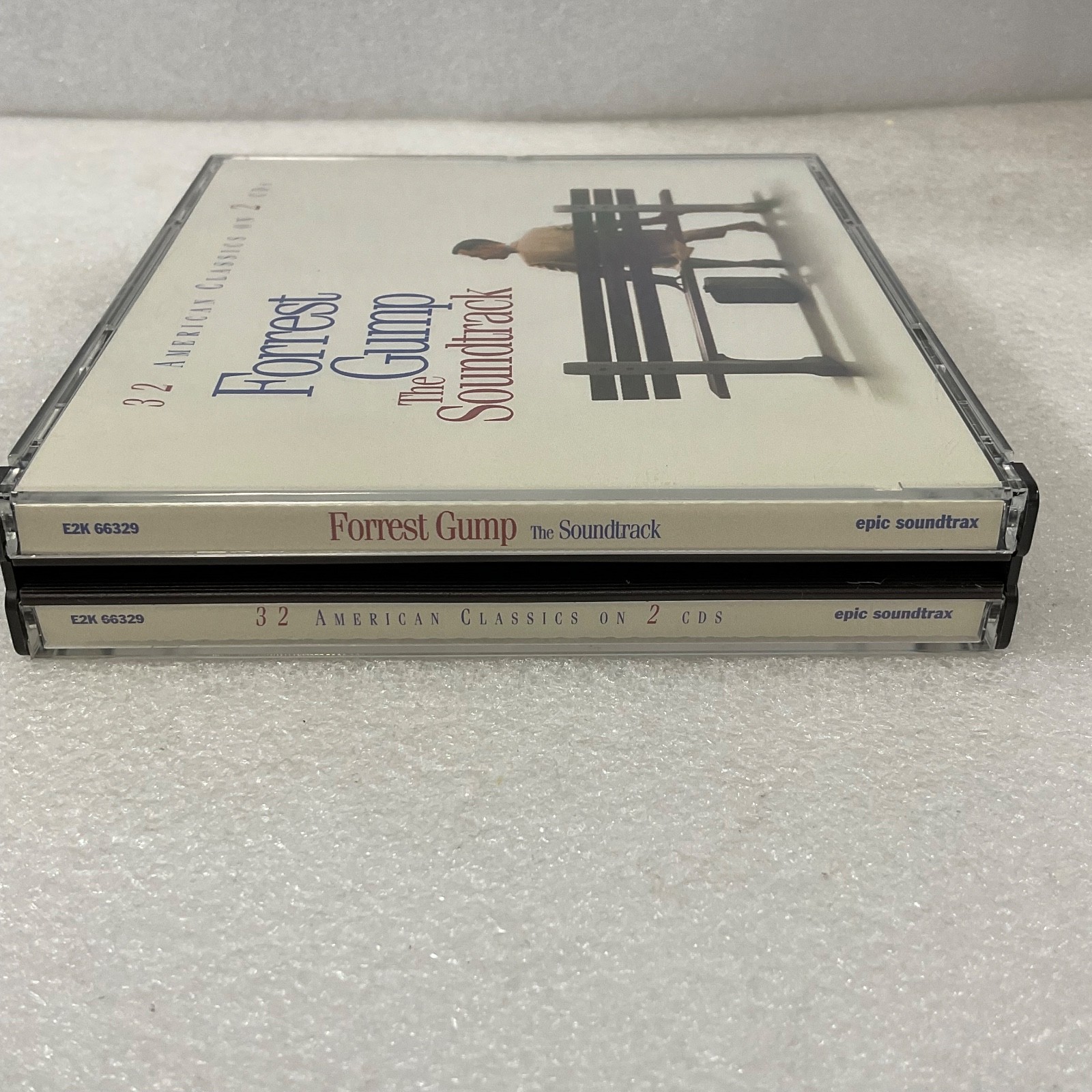 Forrest Gump The Soundtrack 2 CD Set 1994 Epic Soundtrax Classic Film Music - Image 3