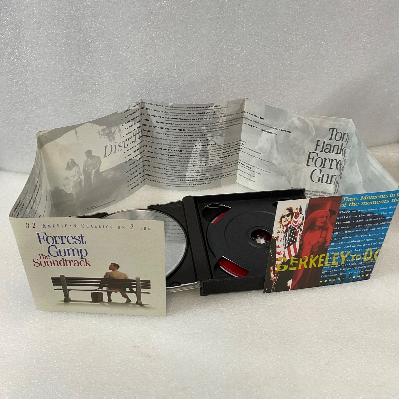 Forrest Gump The Soundtrack 2 CD Set 1994 Epic Soundtrax Classic Film Music - Image 12