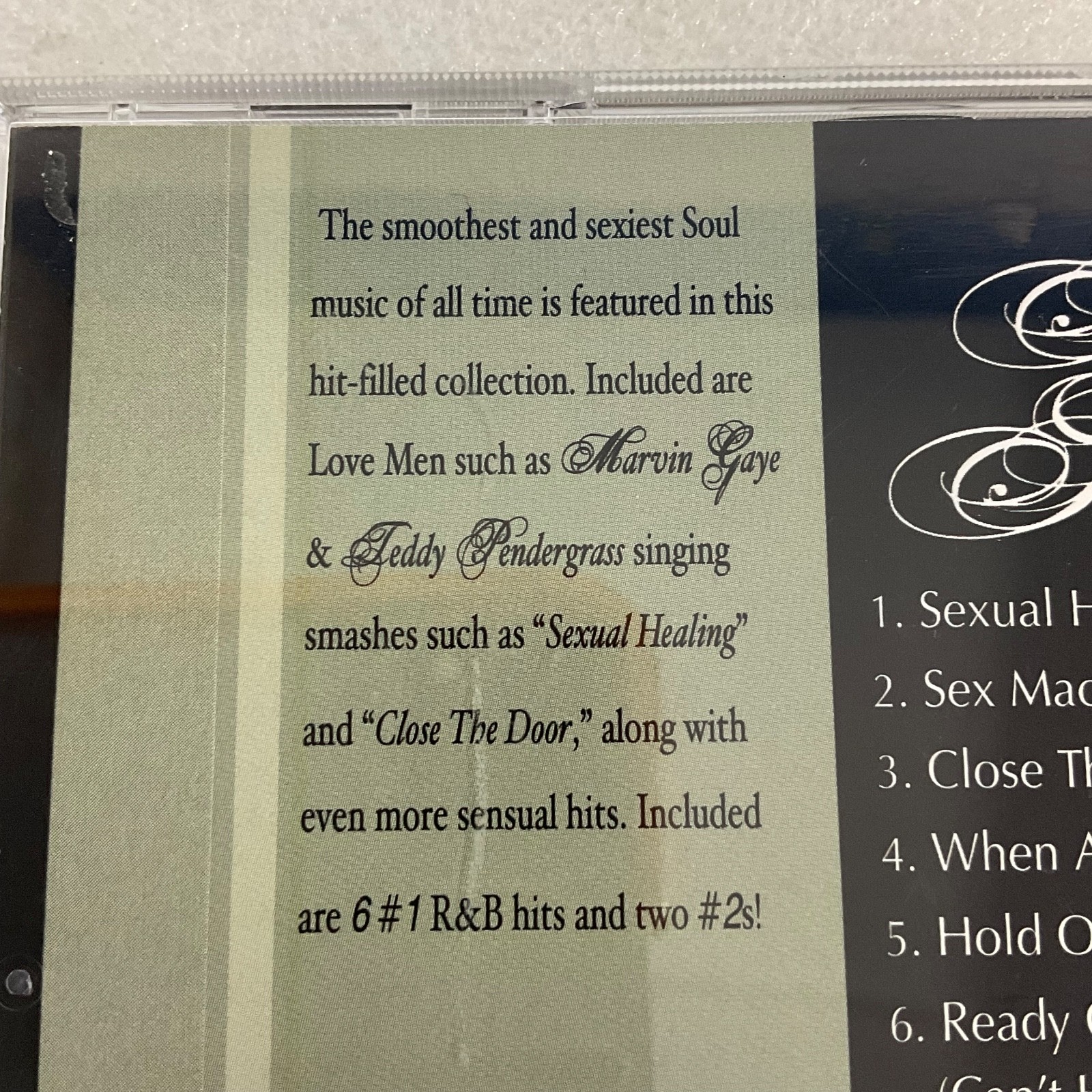 Sexy Soul R&B Soul Compilation CD Marvin Gaye James Brown Direct Source - Image 13