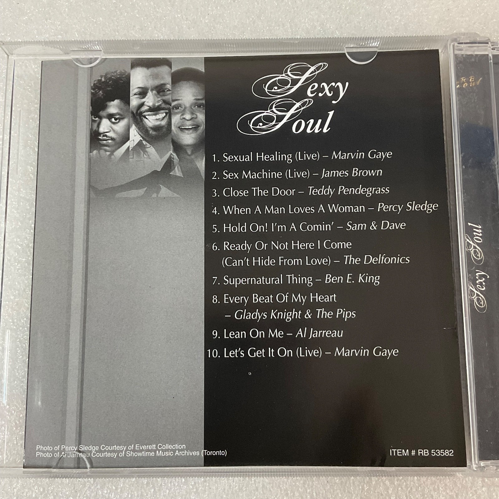 Sexy Soul R&B Soul Compilation CD Marvin Gaye James Brown Direct Source - Image 15