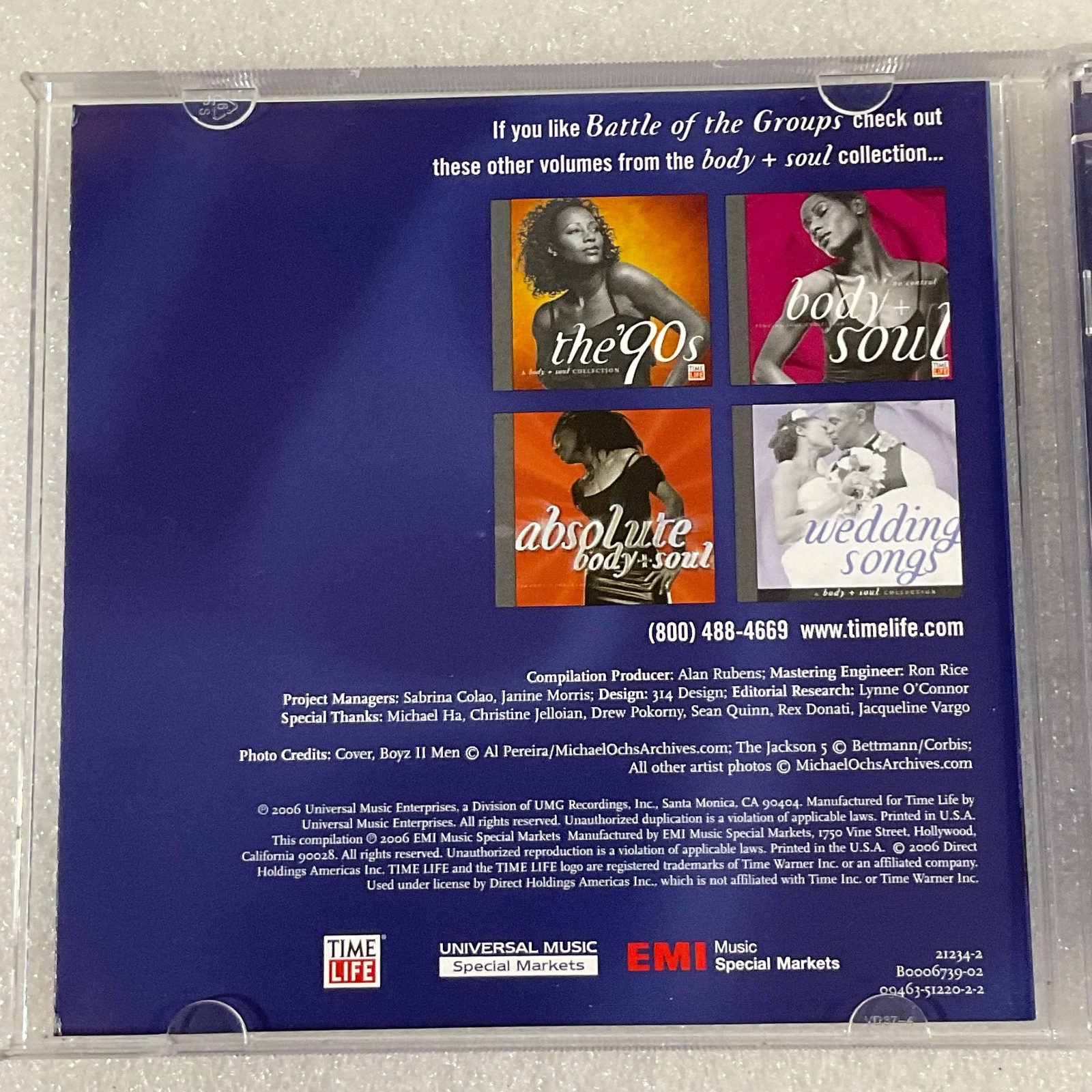 Battle of the Groups The Men 2 CD Set Time Life Body + Soul Collection - Image 12