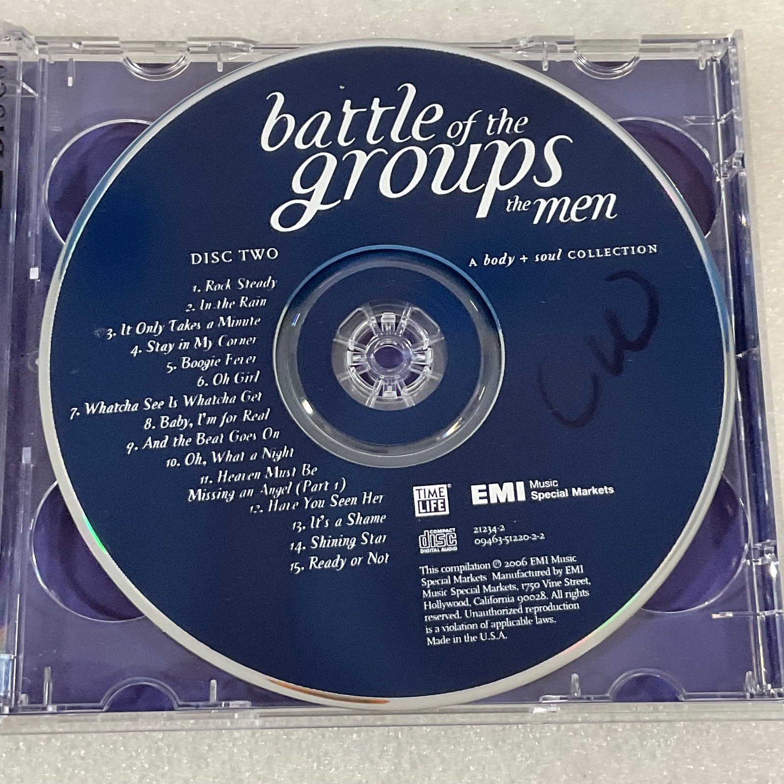 Battle of the Groups The Men 2 CD Set Time Life Body + Soul Collection - Image 13