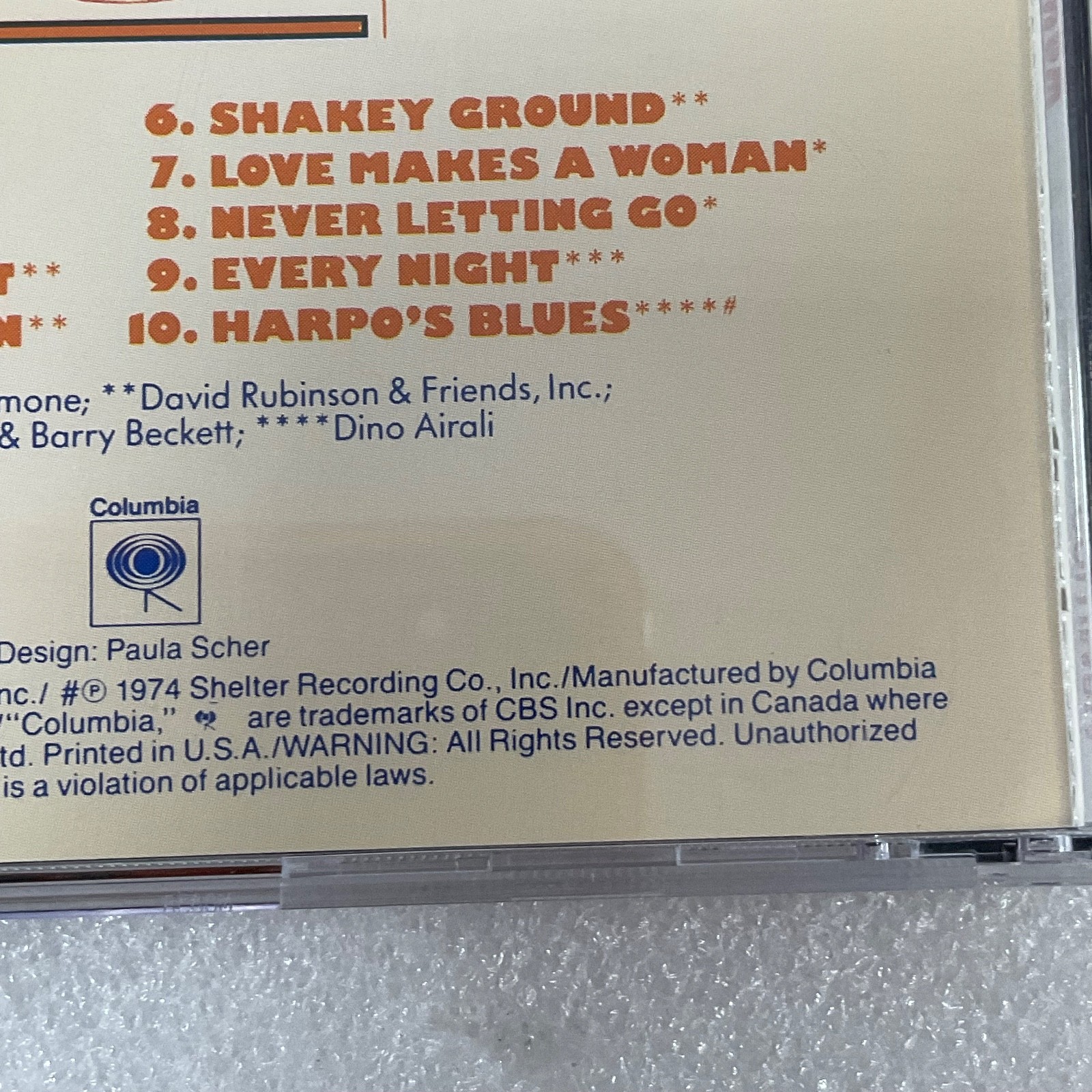 Phoebe Snow The Best of CD Columbia CK 37091 Soul Jazz Compilation - Image 15