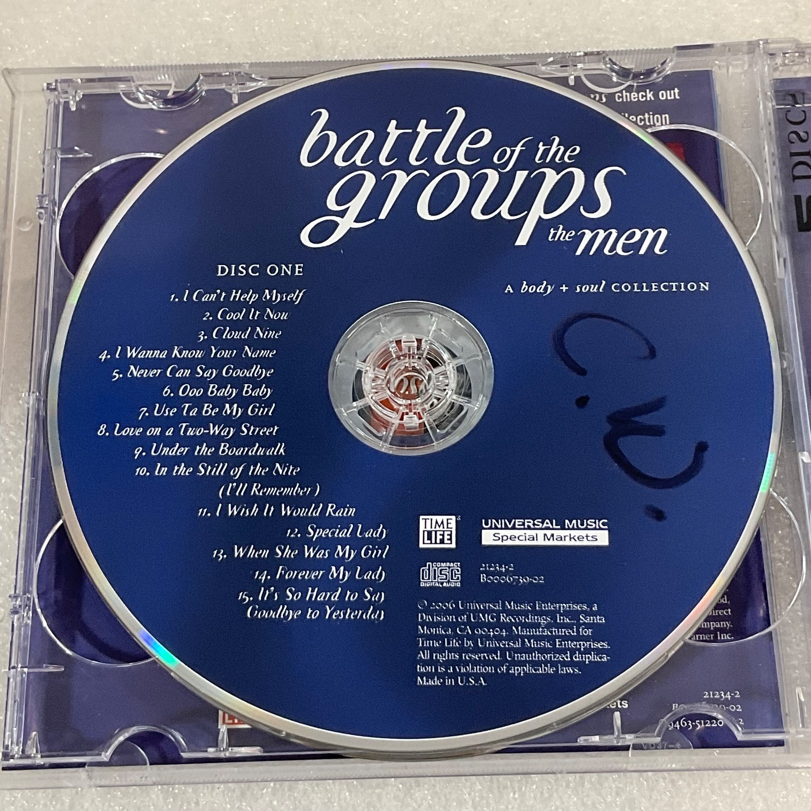 Battle of the Groups The Men 2 CD Set Time Life Body + Soul Collection - Image 16