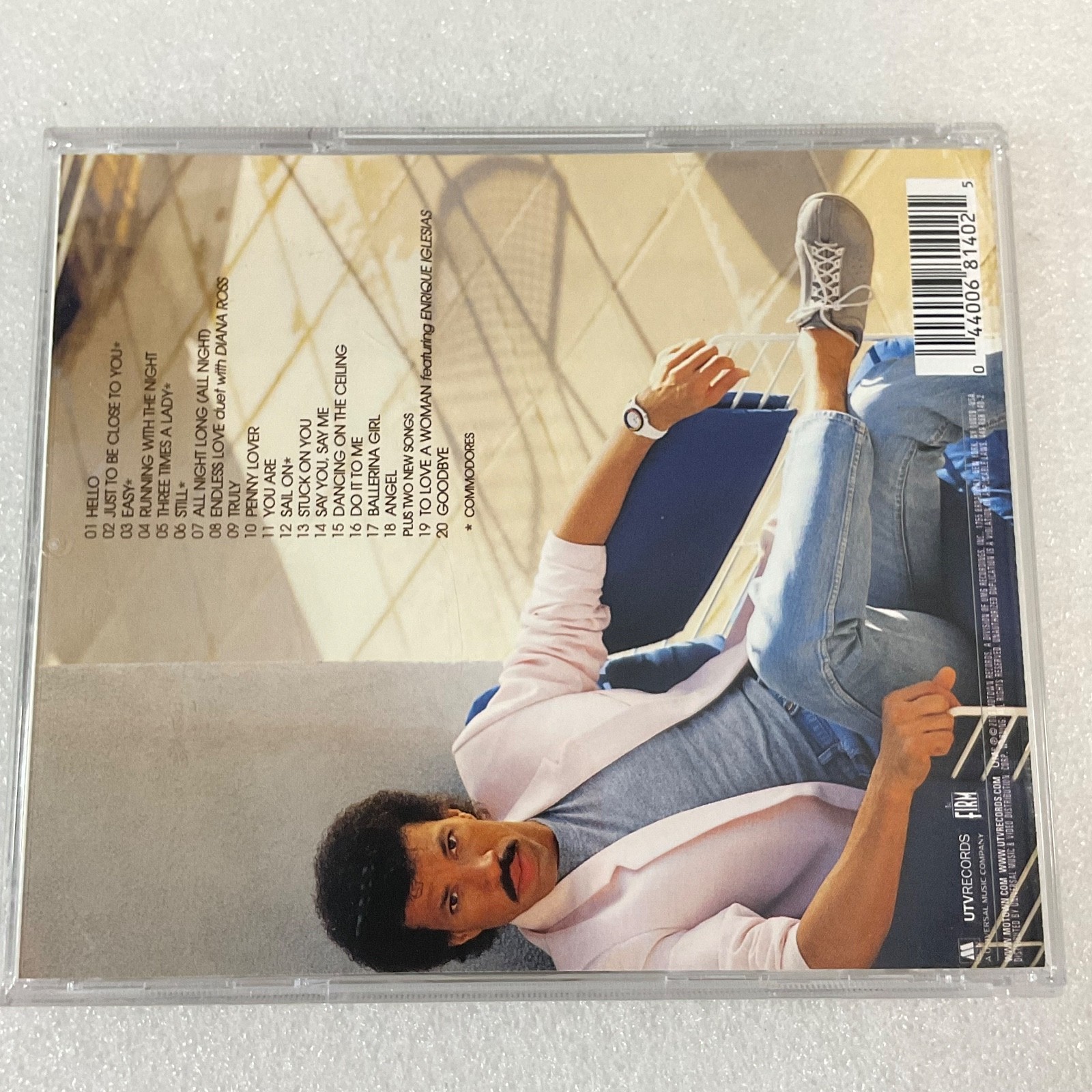 Lionel Richie The Definitive Collection CD Greatest Hits Motown - Image 2
