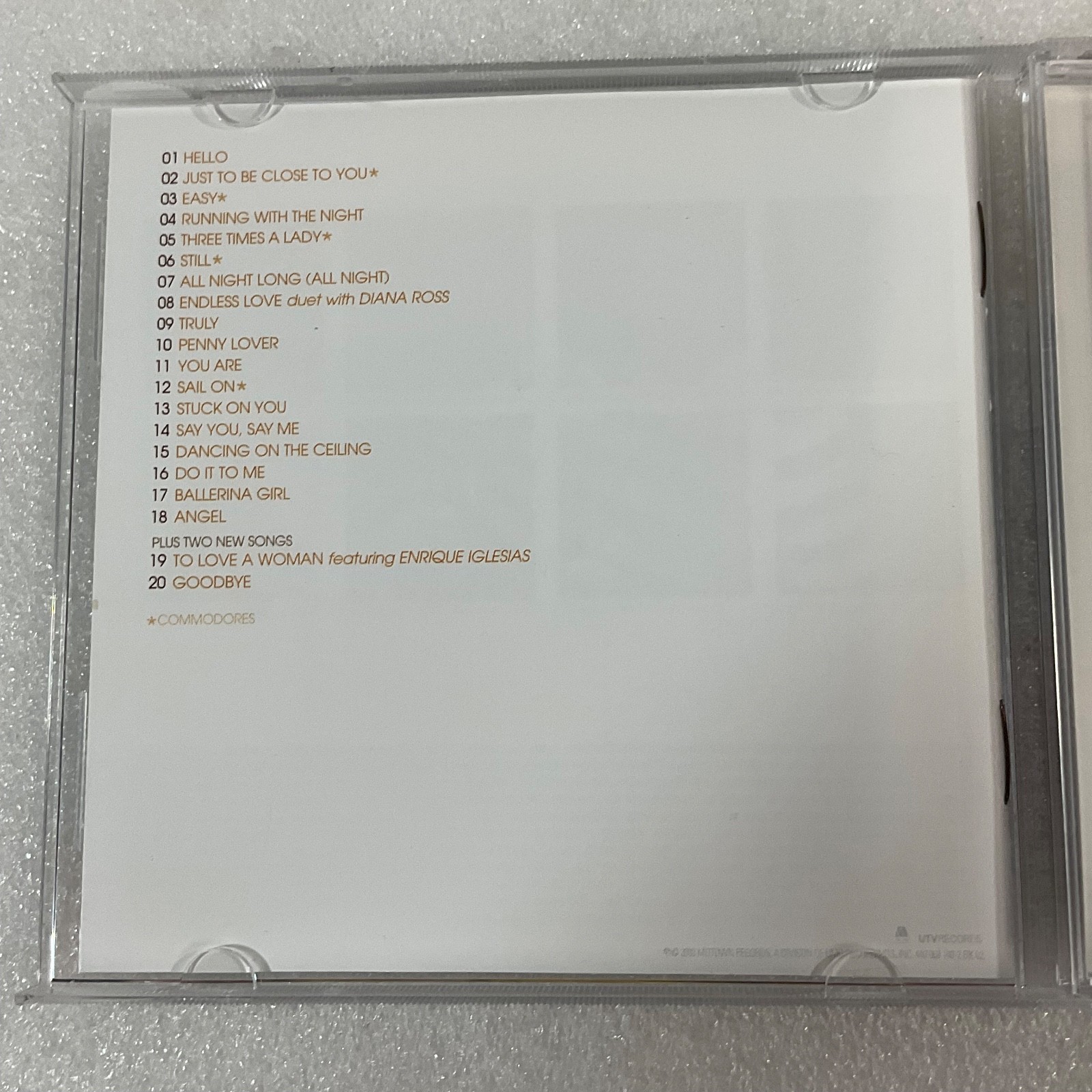 Lionel Richie The Definitive Collection CD Greatest Hits Motown - Image 6