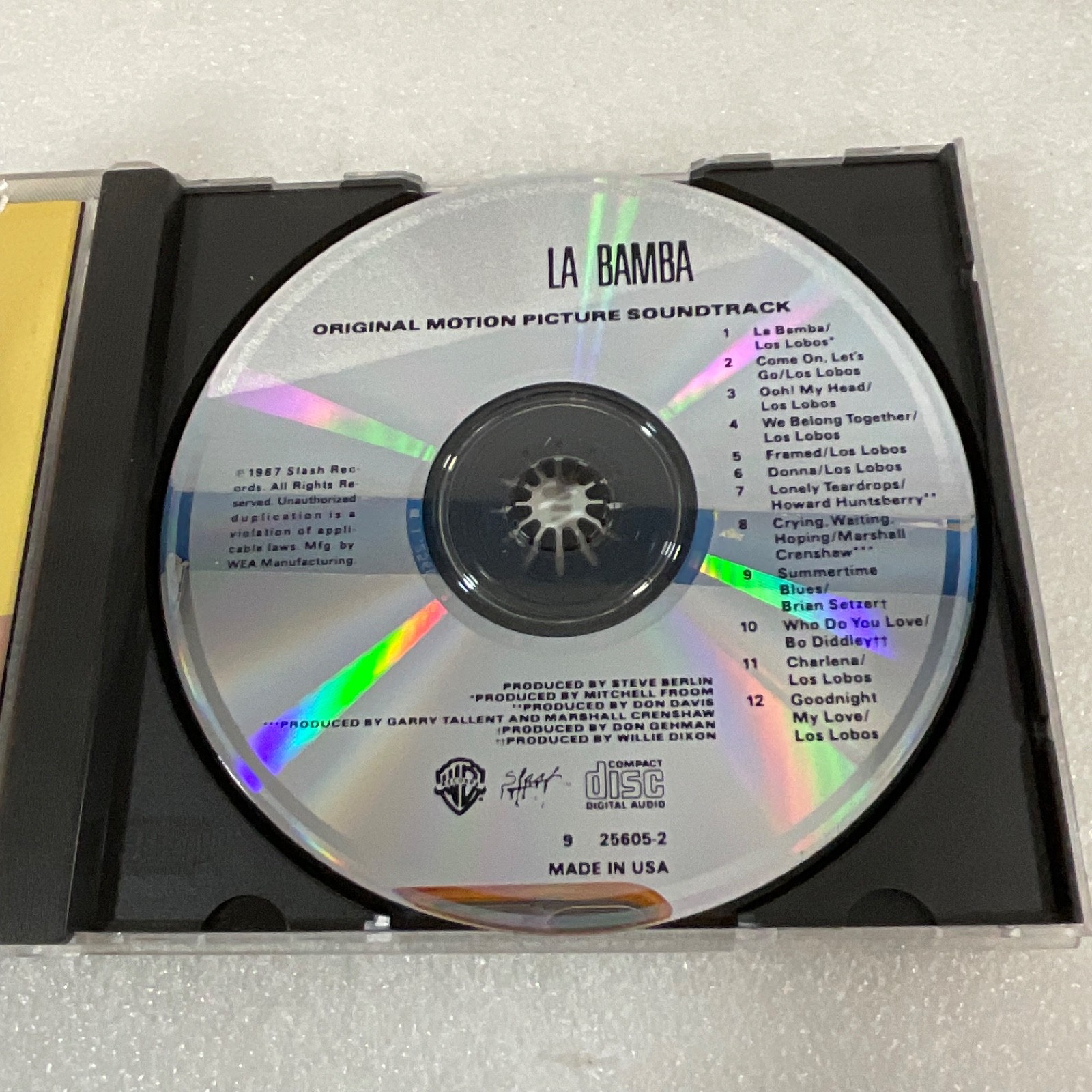 La Bamba Original Motion Picture Soundtrack CD Los Lobos & Various Artists - Image 15