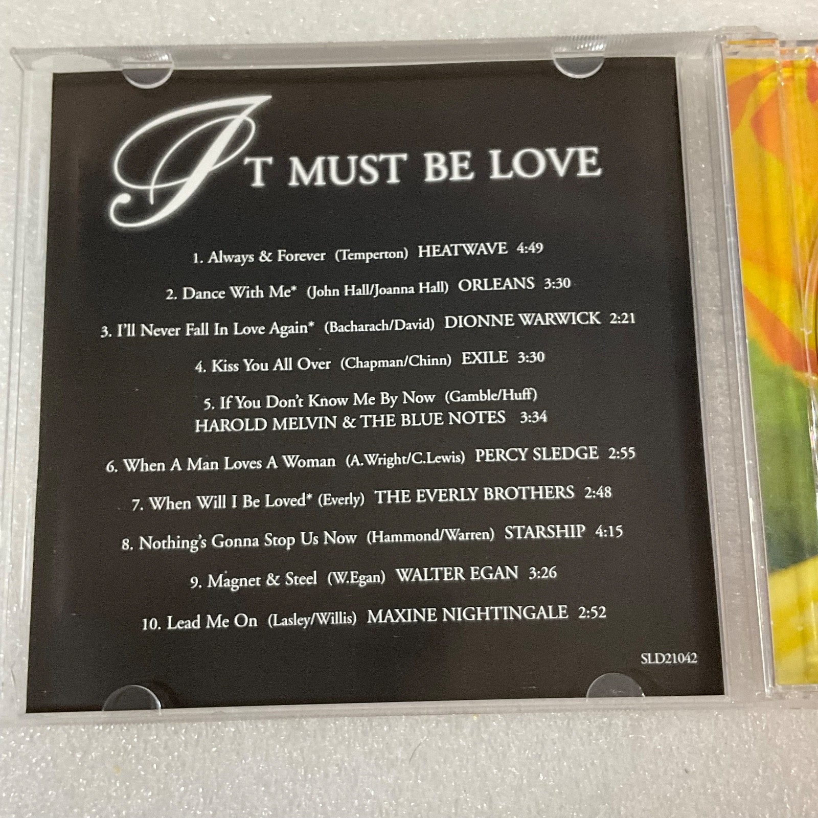 It Must Be Love Various Artists CD Lifetime of Love St. Clair 2004 Compilation - Image 10