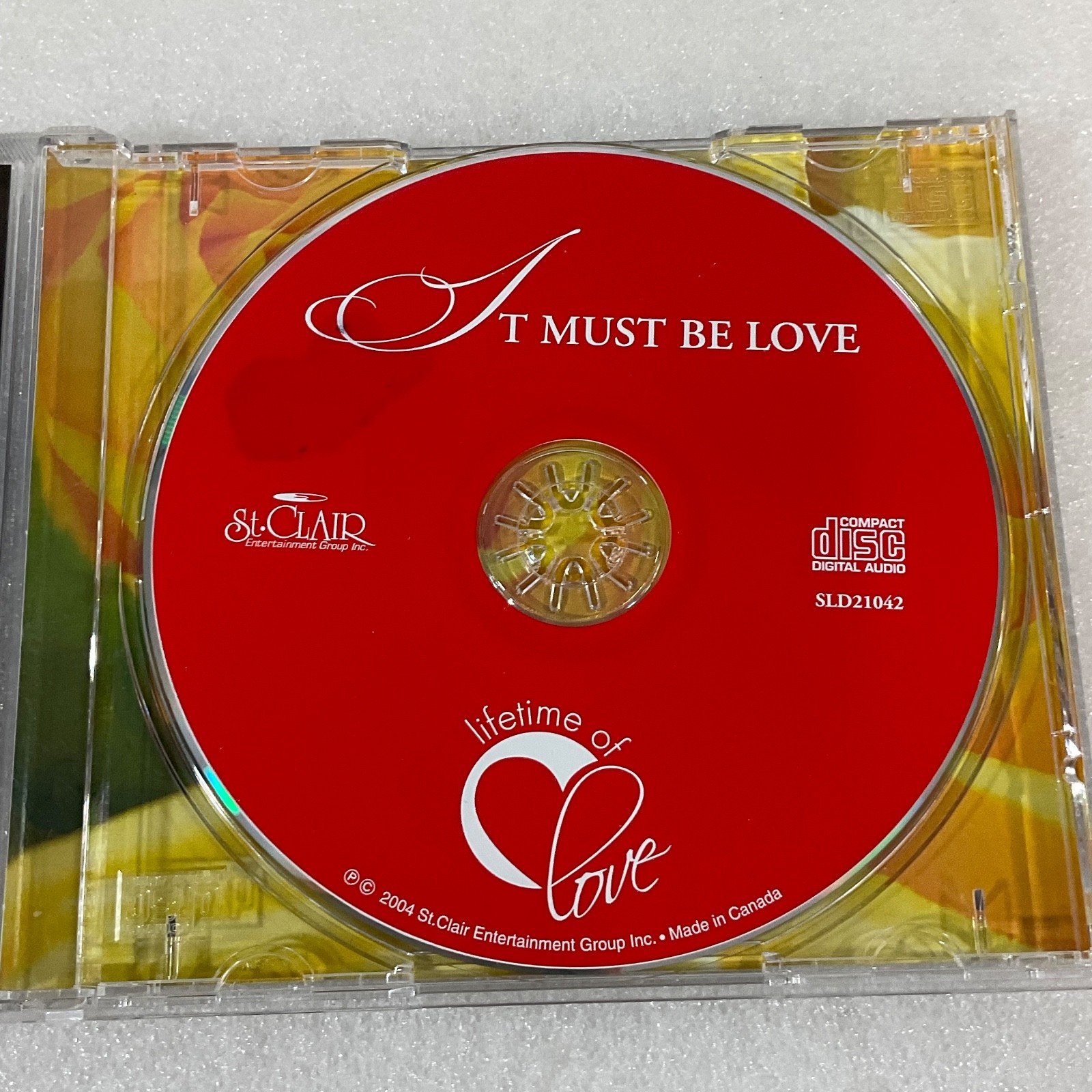 It Must Be Love Various Artists CD Lifetime of Love St. Clair 2004 Compilation - Image 11