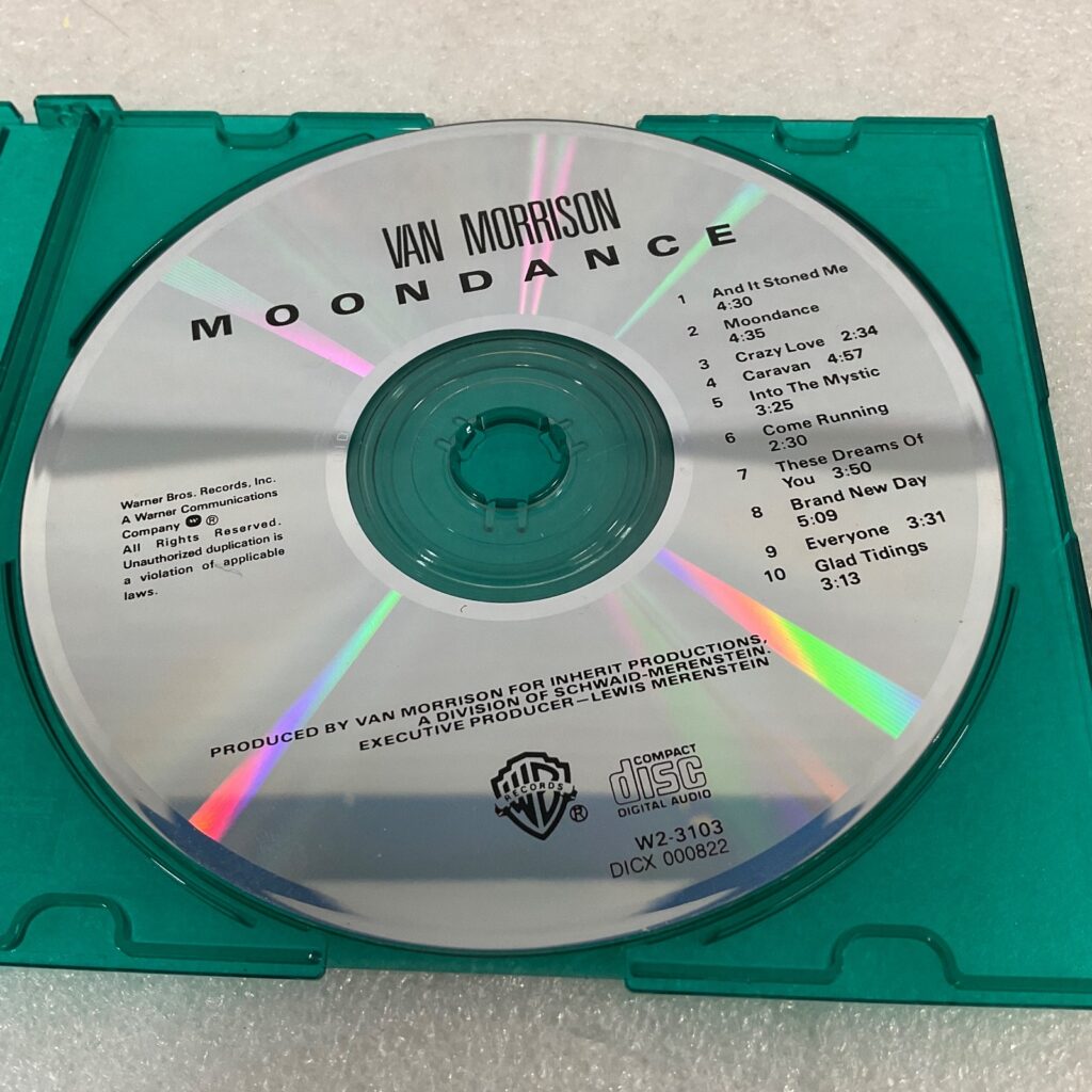 Van Morrison Moondance CD Album Warner Records Rock Soul Classic - Image 1