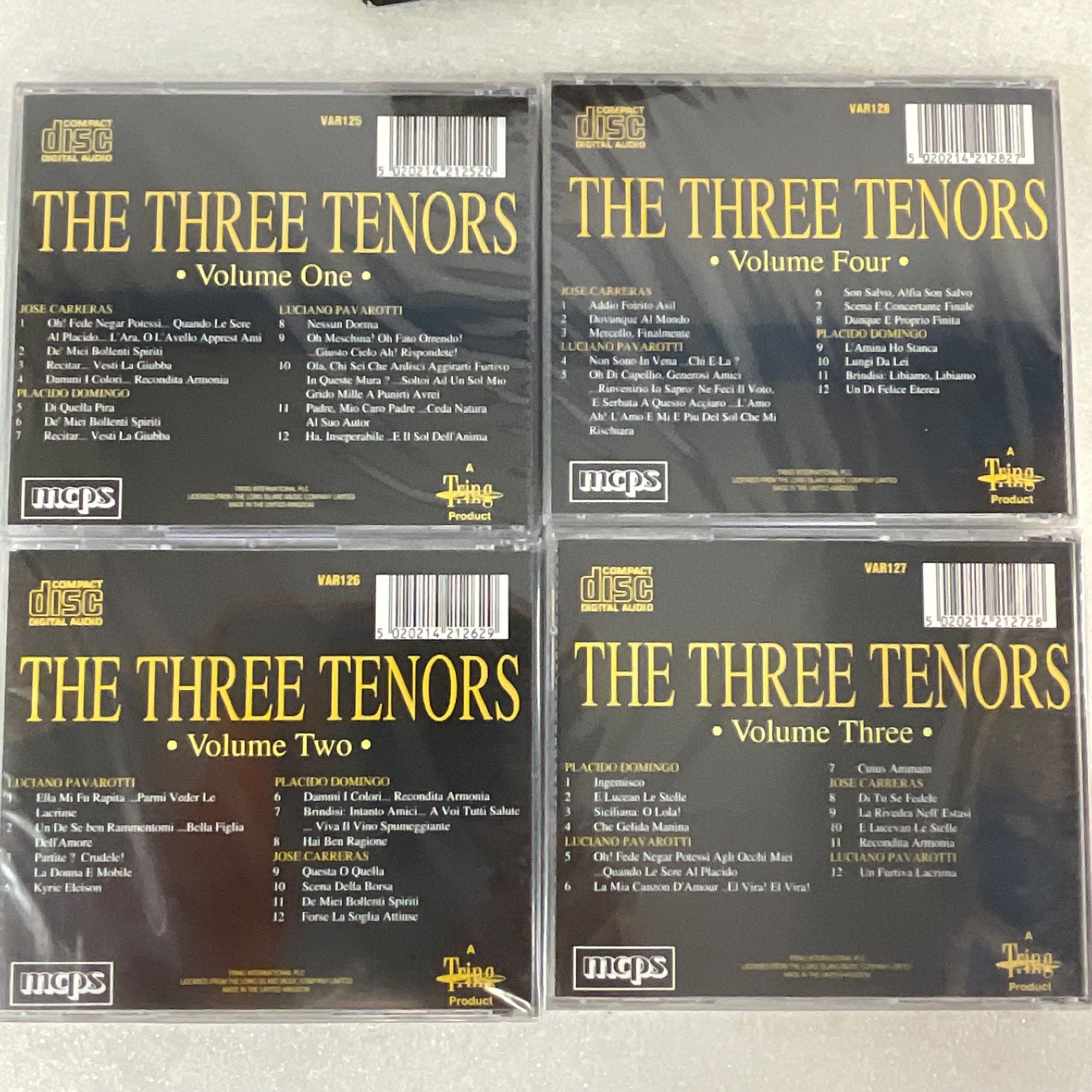 The Three Tenors Four Compact Disc Collection 4 CD Box Set - Image 18