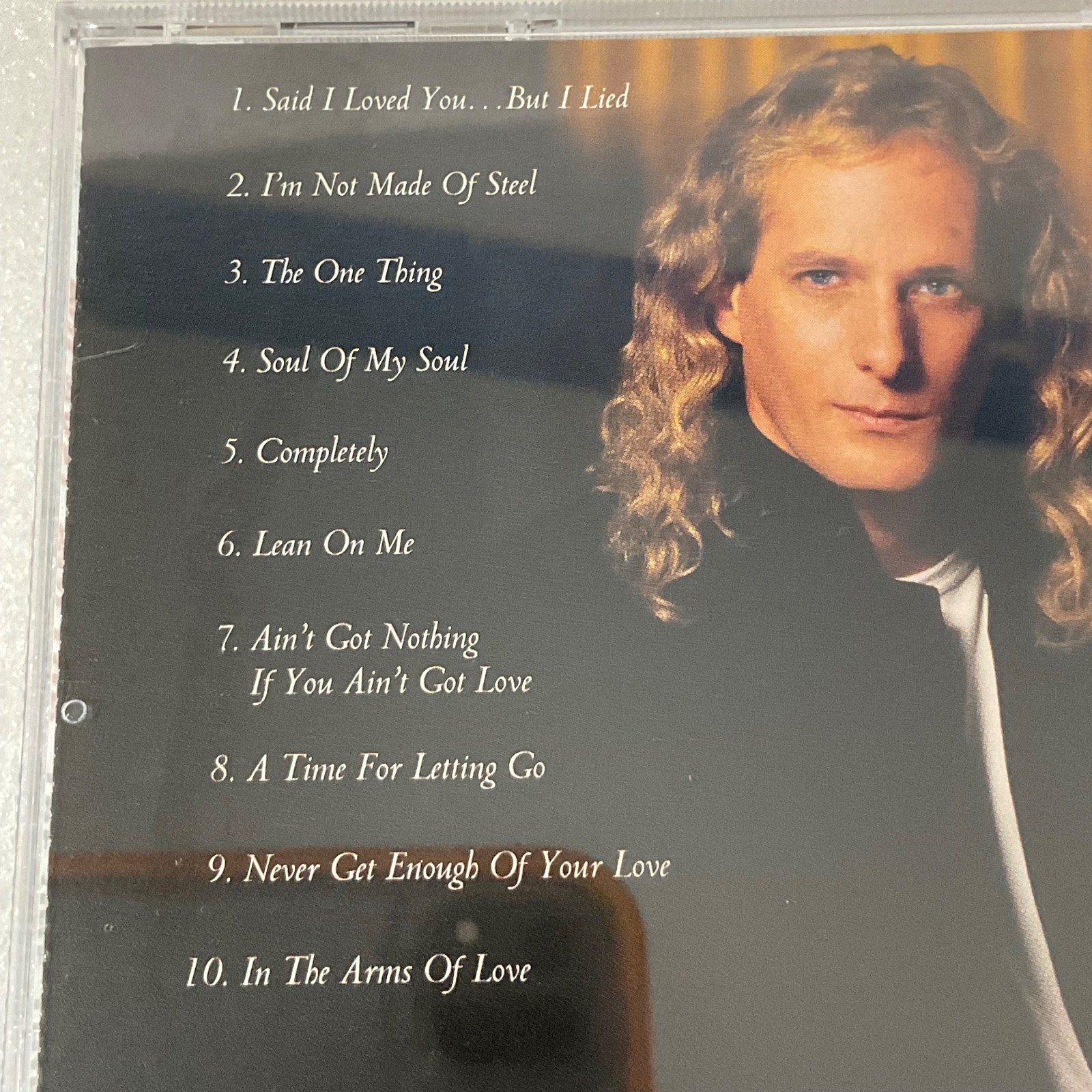 Michael Bolton The One Thing CD Columbia CK 53567 Soft Rock Ballads - Image 11