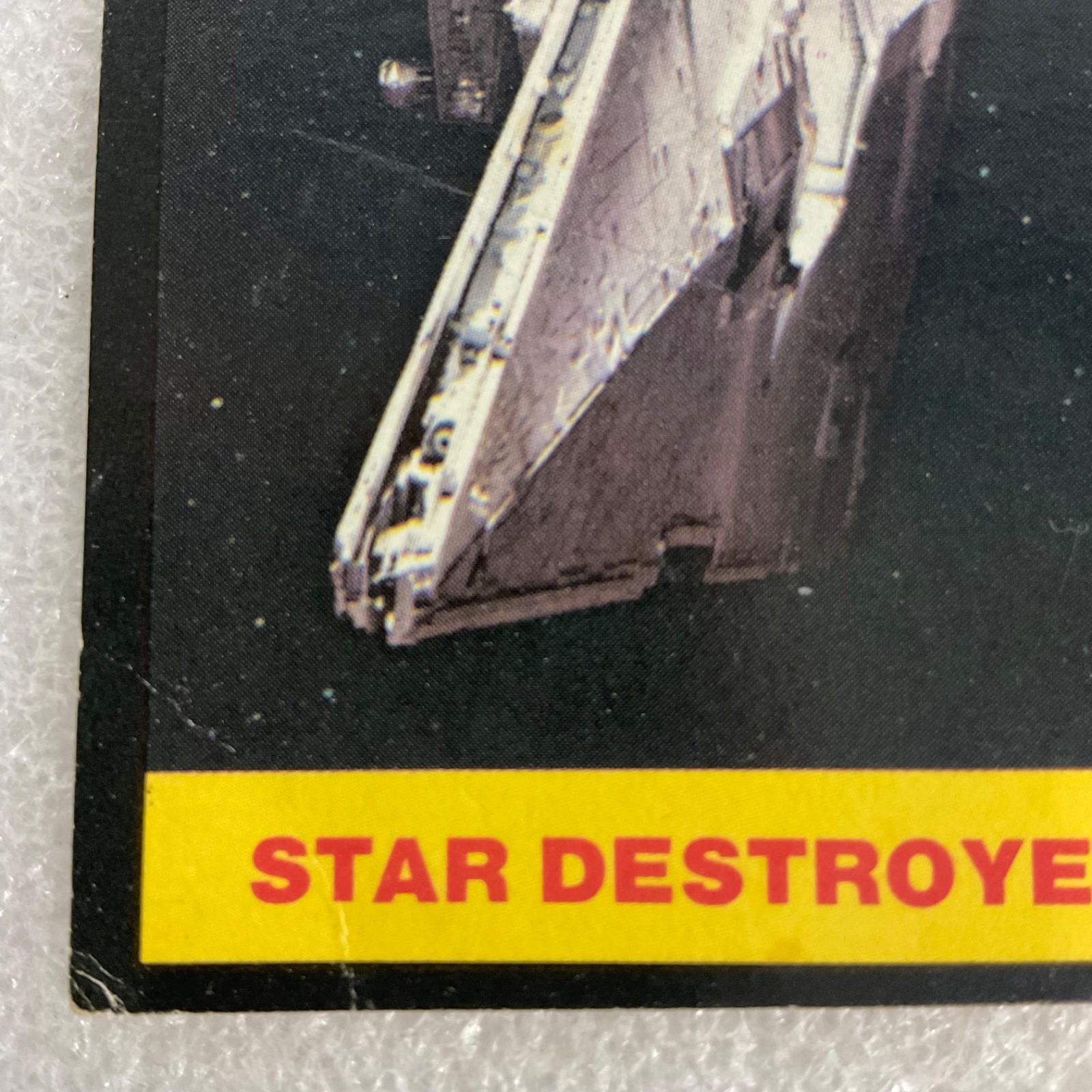 1977 Star Wars Wonder Bread Star Destroyer Card #14 - Image 6
