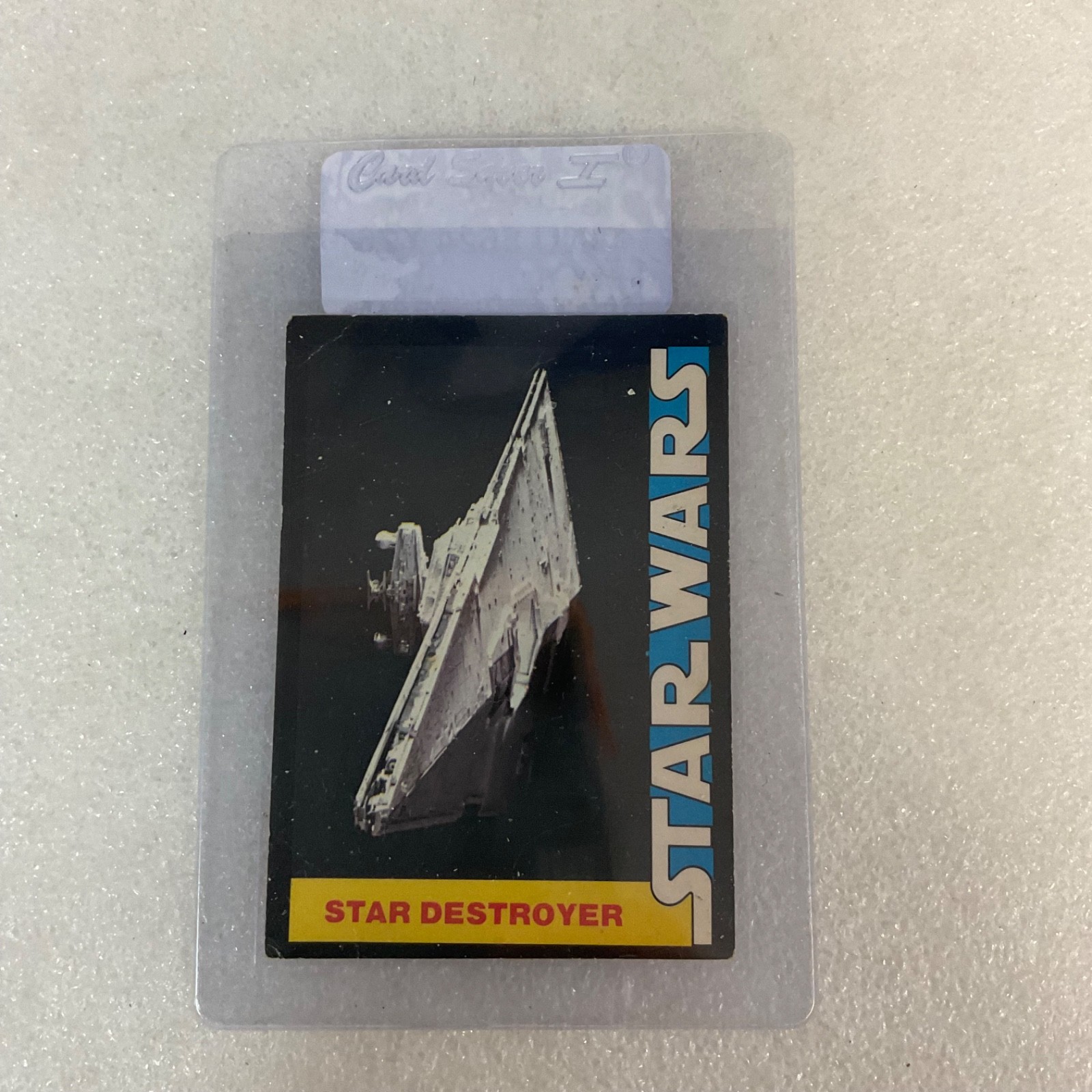 1977 Star Wars Wonder Bread Star Destroyer Card #14 - Image 12