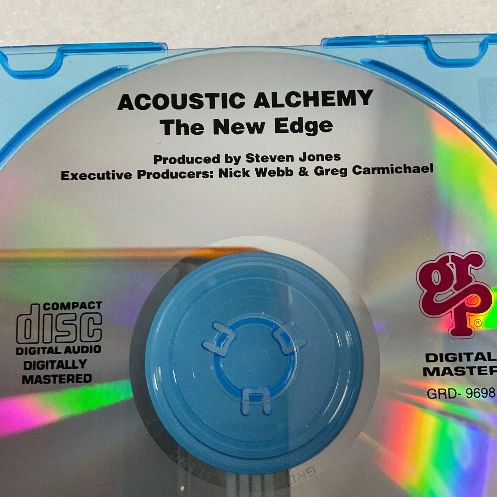 Acoustic Alchemy The New Edge CD GRP Records GRD-9698 Smooth Jazz Disk Only - Image 3