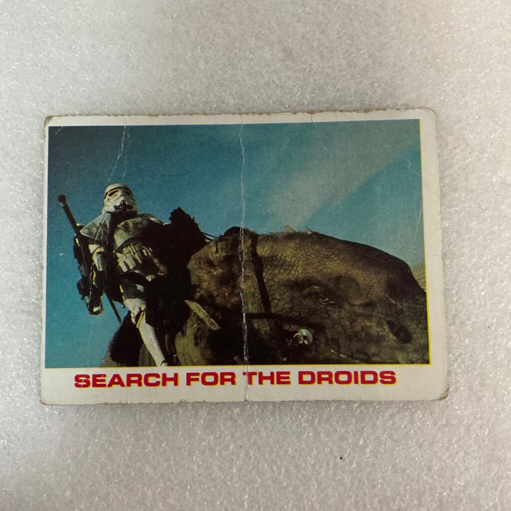 Star Wars 1977 Search For The Droids Burger King Trading Card - Image 1