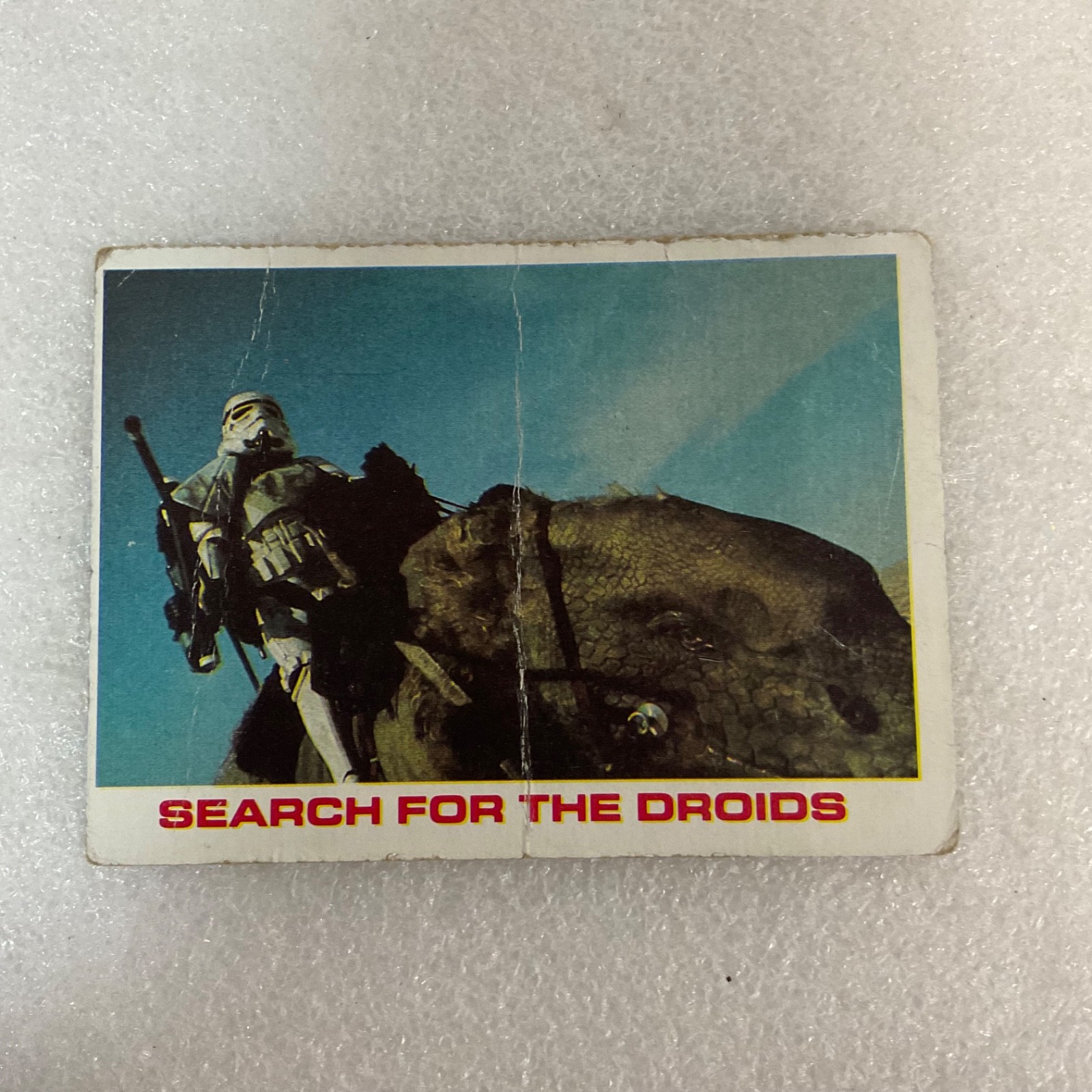 Star Wars 1977 Search For The Droids Burger King Trading Card - Image 1