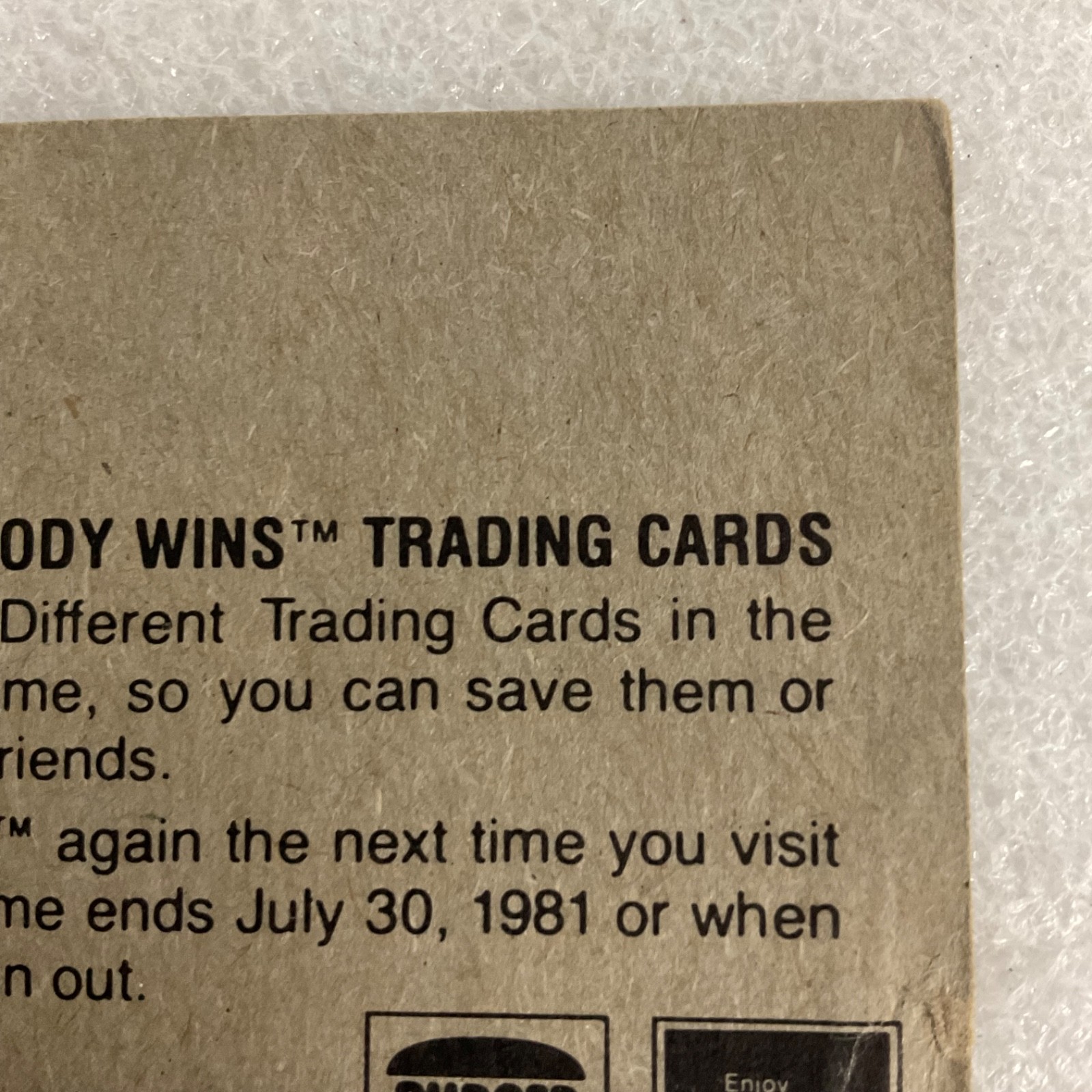 Star Wars 1977 Cantina Denizens Burger King Trading Card - Image 8