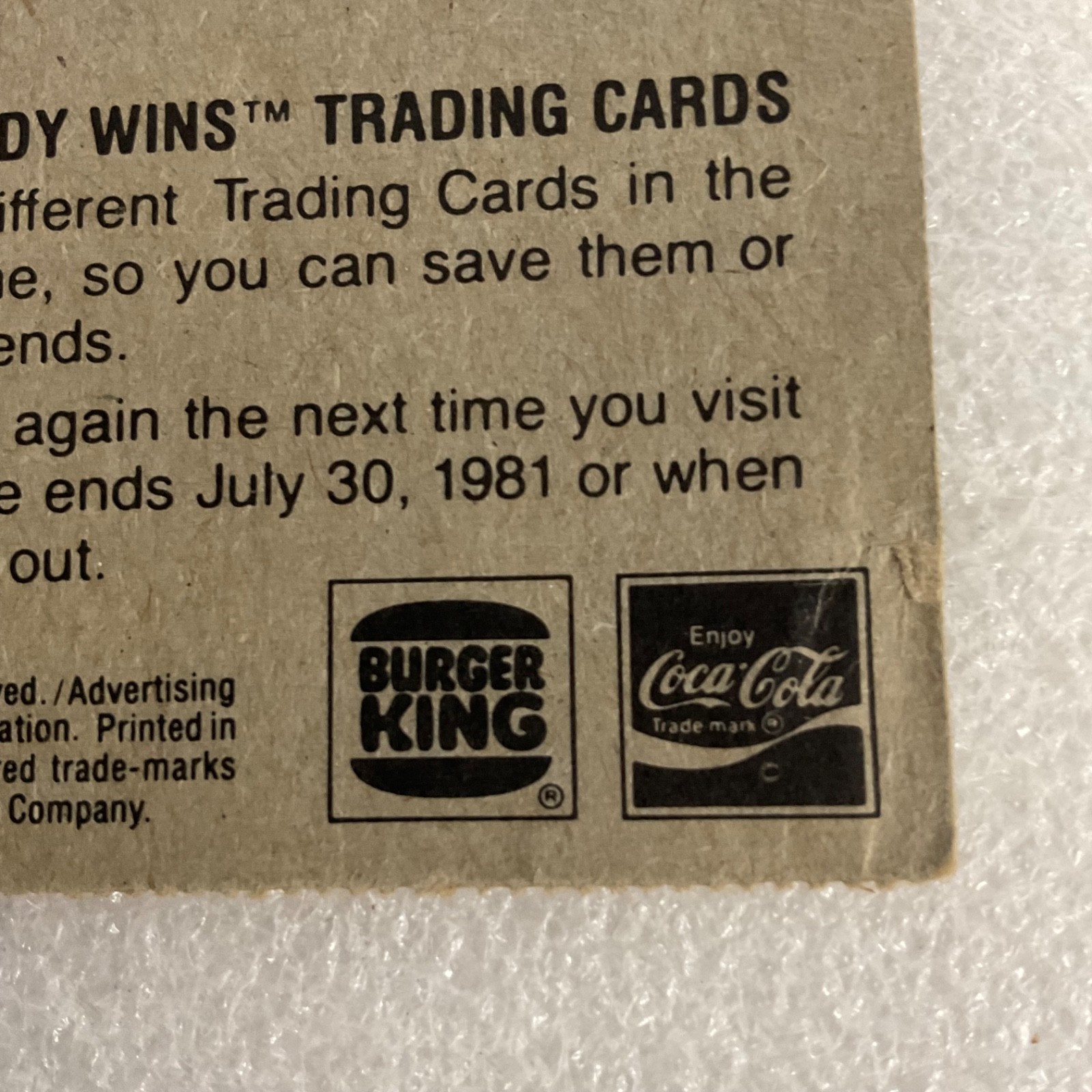 Star Wars 1977 Cantina Denizens Burger King Trading Card - Image 9
