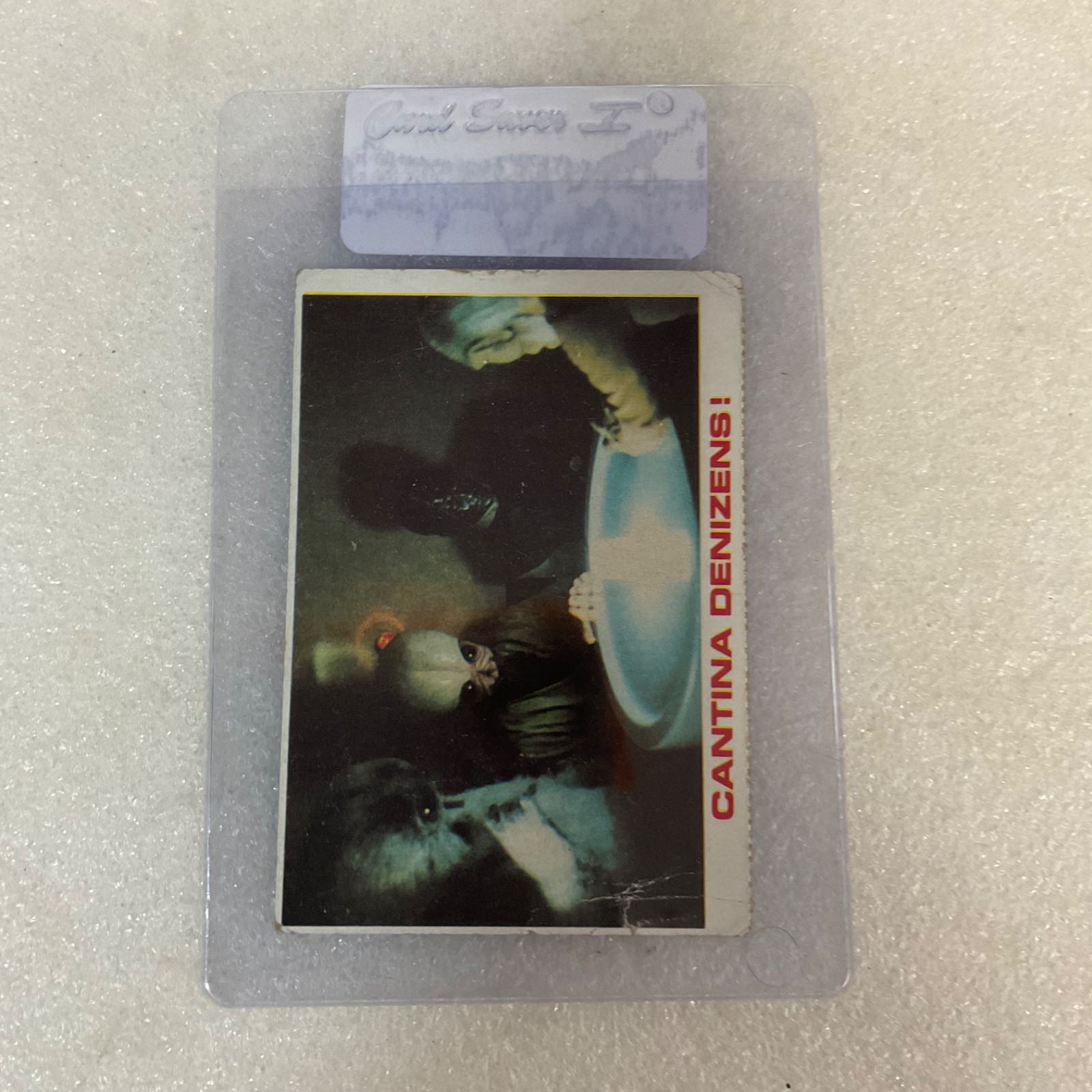 Star Wars 1977 Cantina Denizens Burger King Trading Card - Image 11