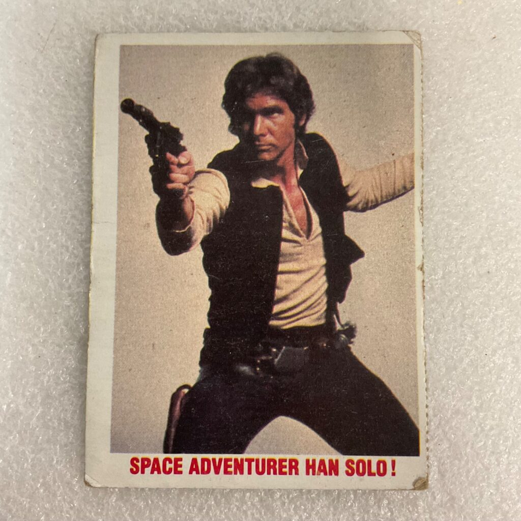 Star Wars Space Adventurer Han Solo Card Burger King - Image 1