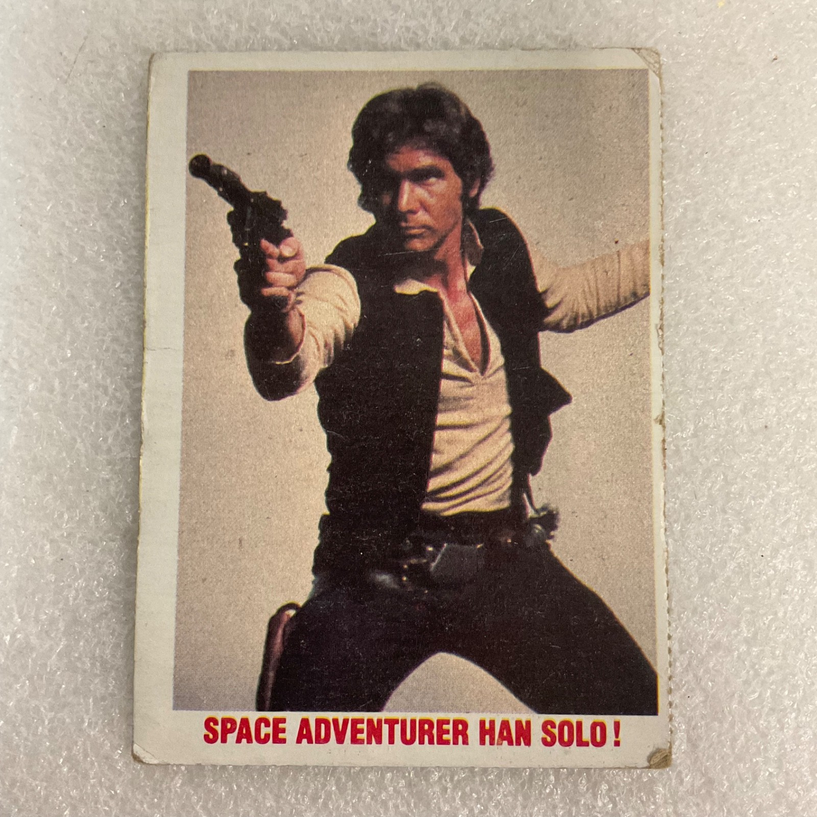 Star Wars Space Adventurer Han Solo Card Burger King - Image 1