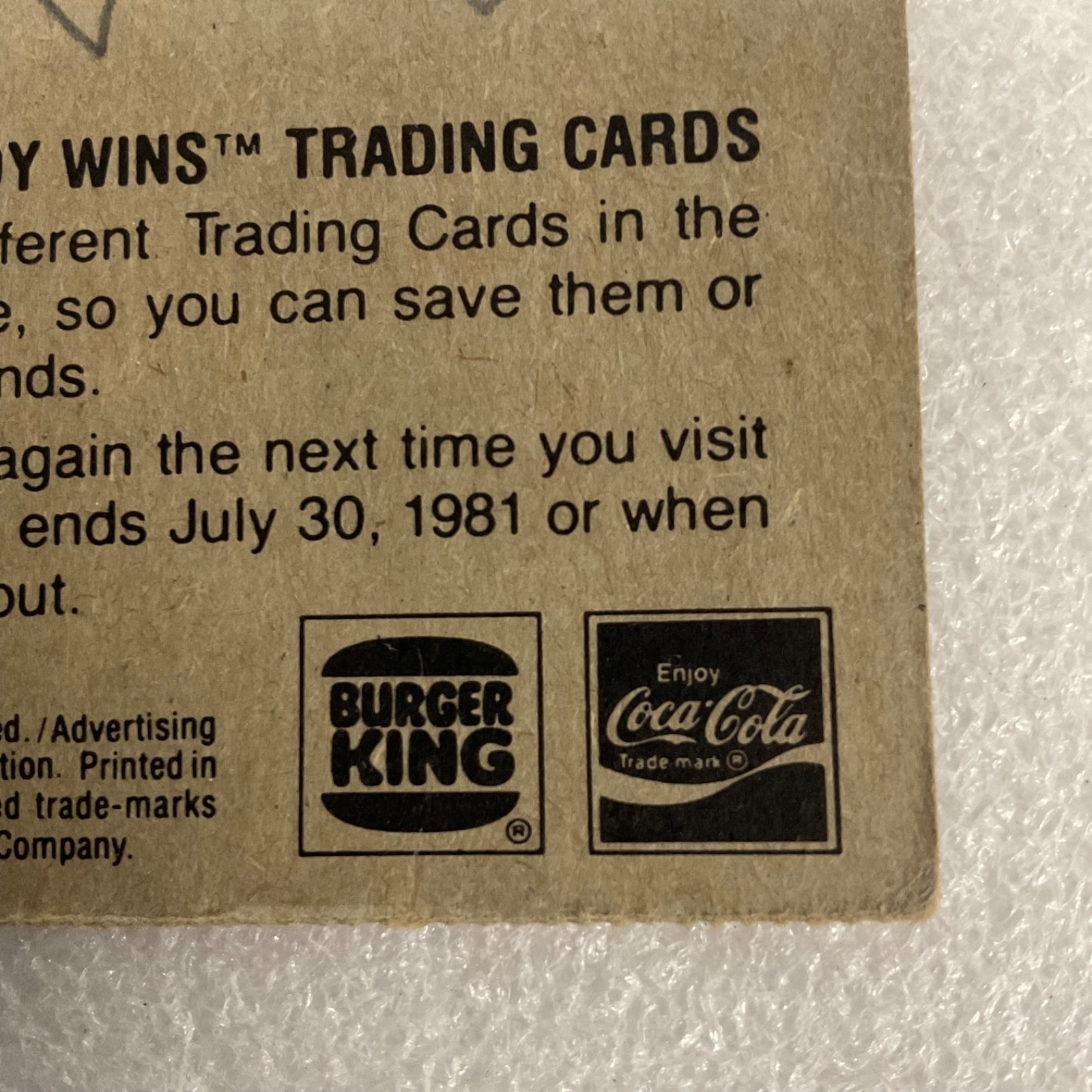 Star Wars Space Adventurer Han Solo Card Burger King - Image 10
