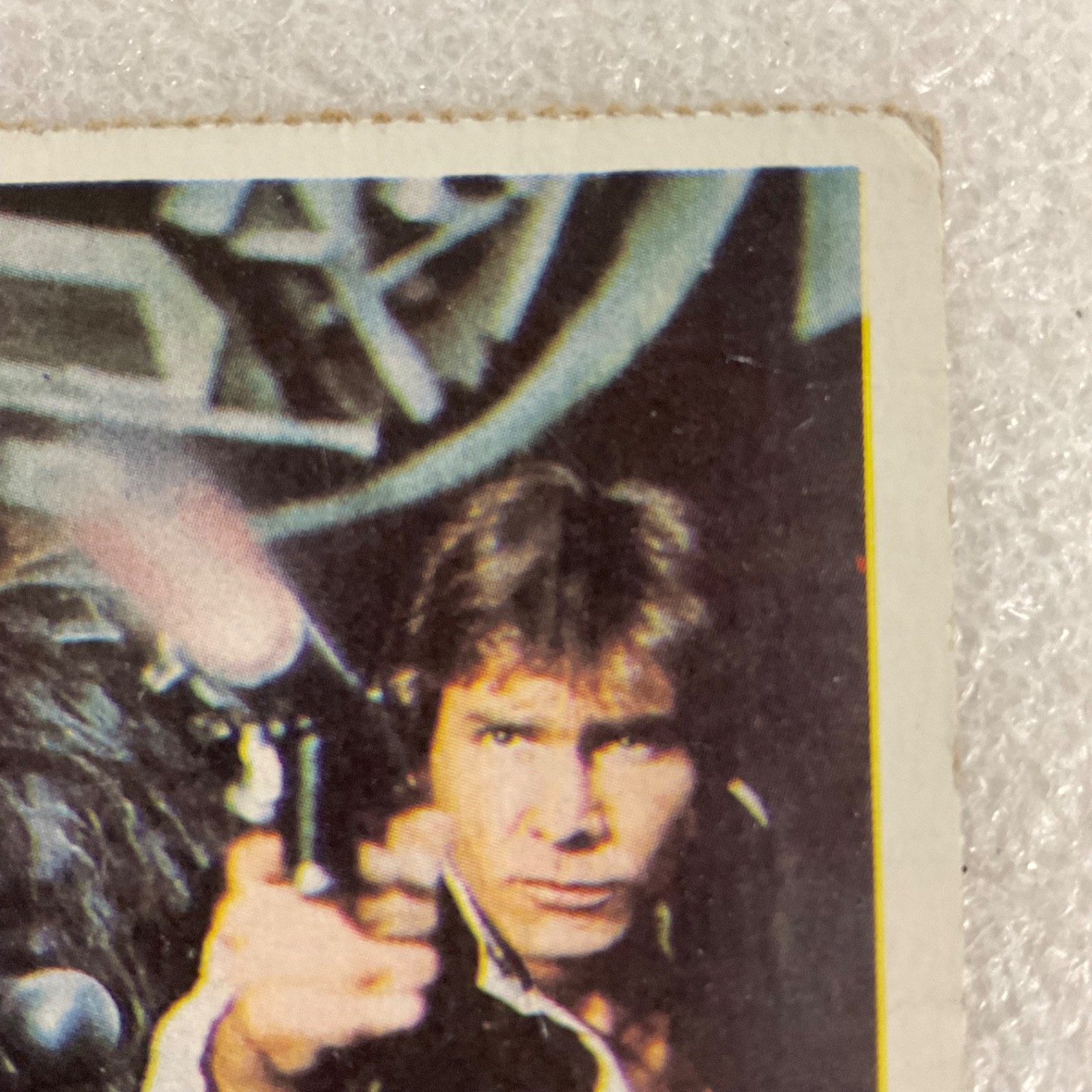 Star Wars 1981 Han and Chewie Mean Business Trading Card - Image 4