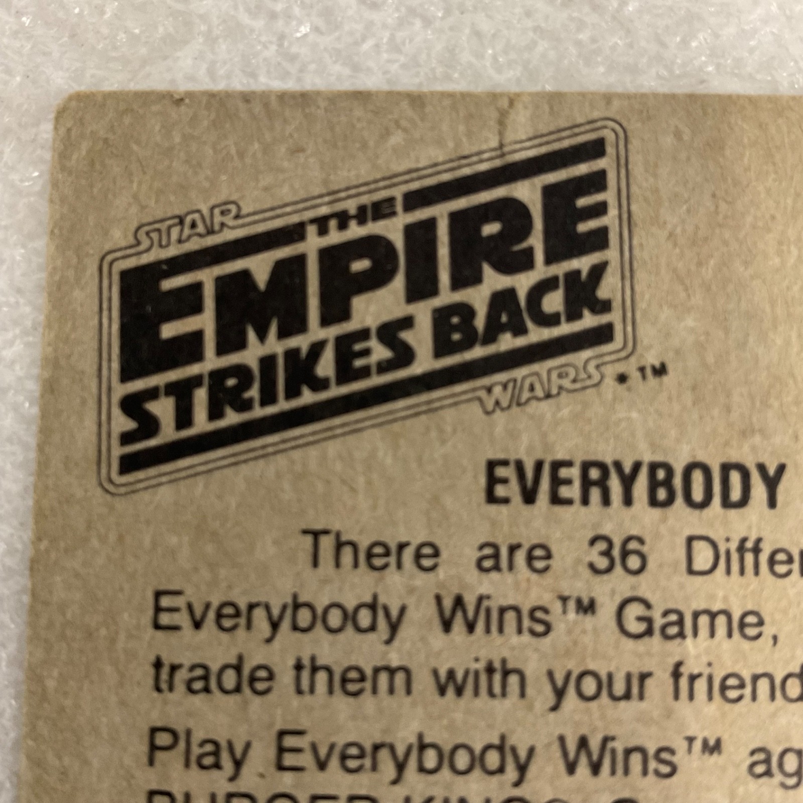 Star Wars 1980 Empire Strikes Back Seduced By The Dark Side Trading Card - Image 7
