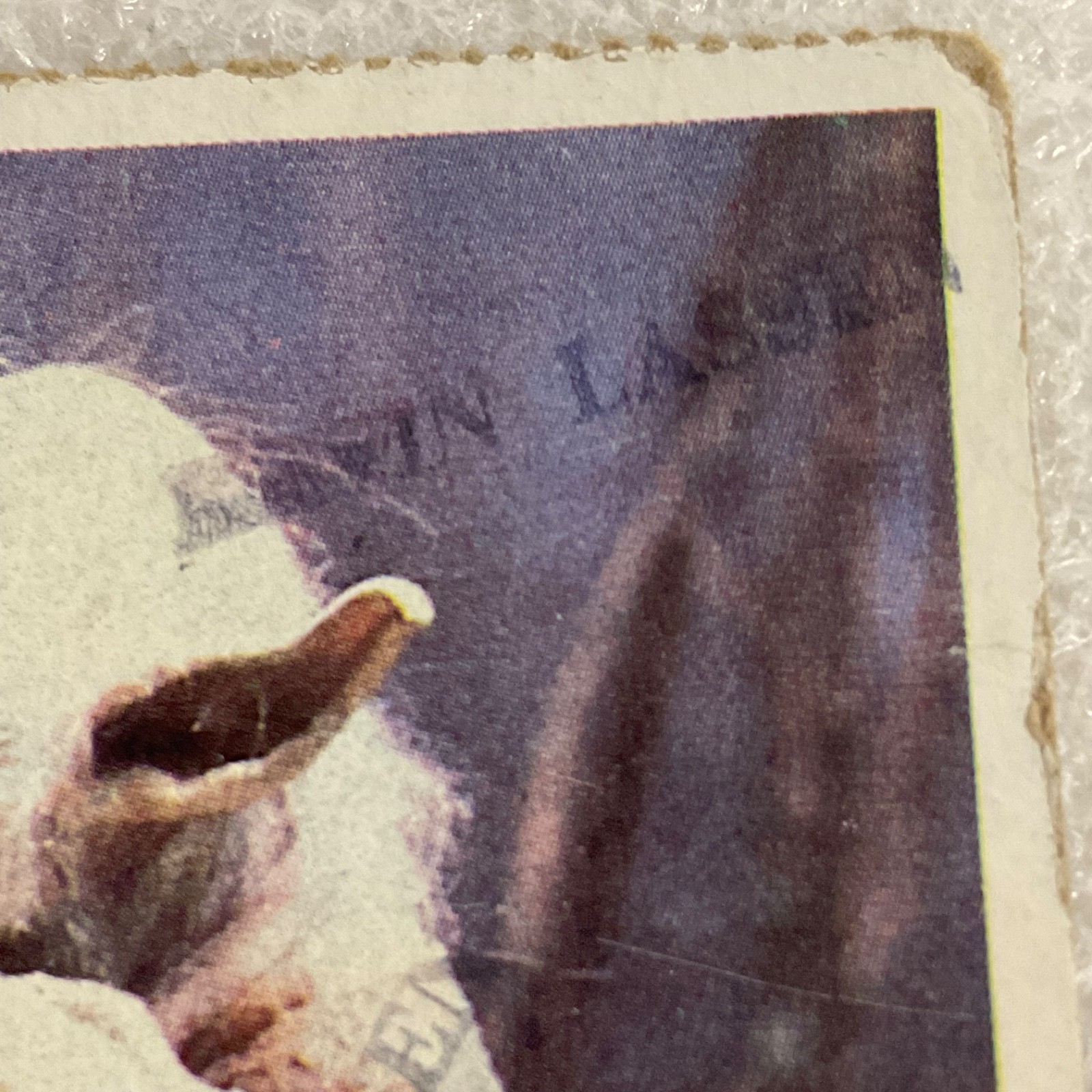 Star Wars 1980 Empire Strikes Back Luke Instructed By Yoda Card - Image 7