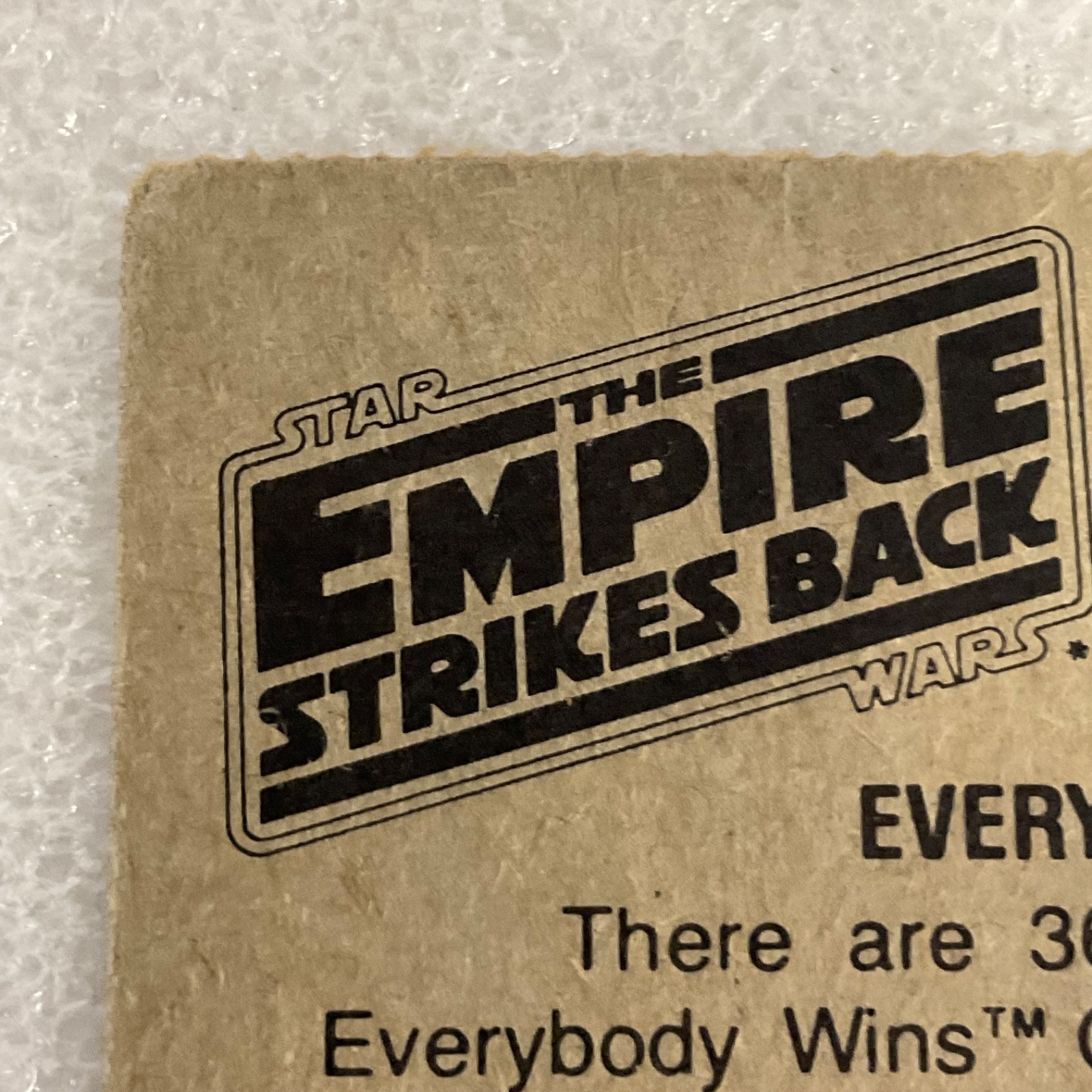 Star Wars 1980 Empire Strikes Back Luke Instructed By Yoda Card - Image 9