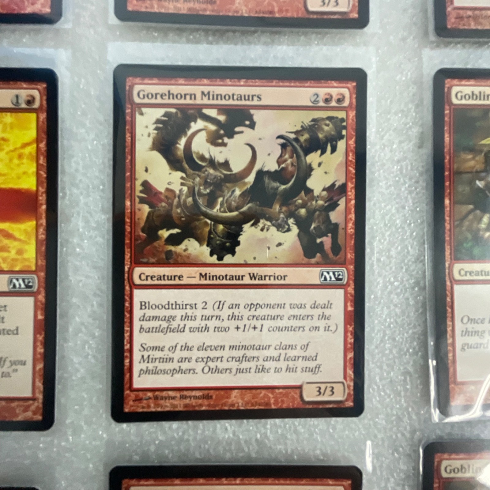 MTG 20 Card Red Lot M12 Goblin Grenade Incinerate Magic 2012 - Image 9