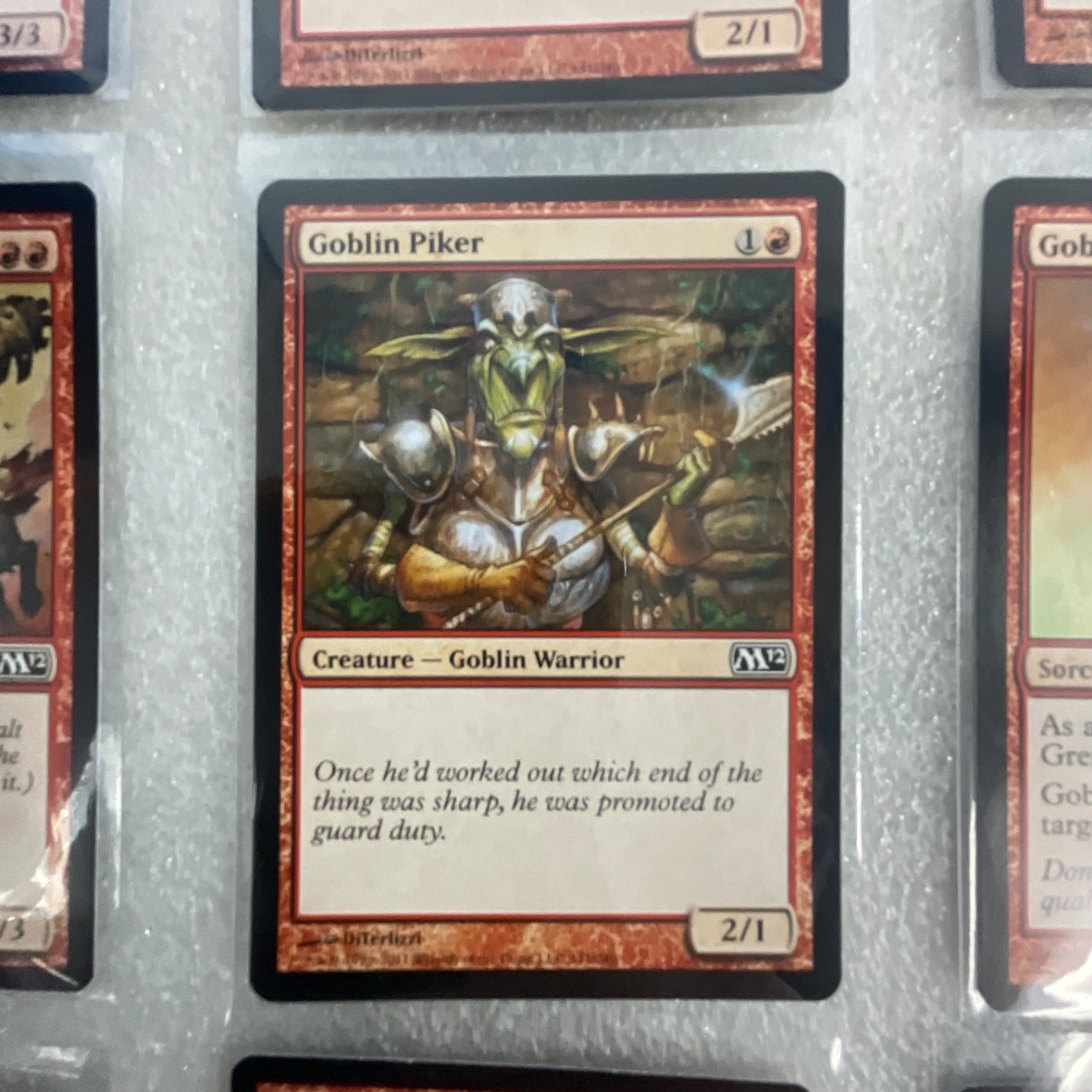 MTG 20 Card Red Lot M12 Goblin Grenade Incinerate Magic 2012 - Image 12