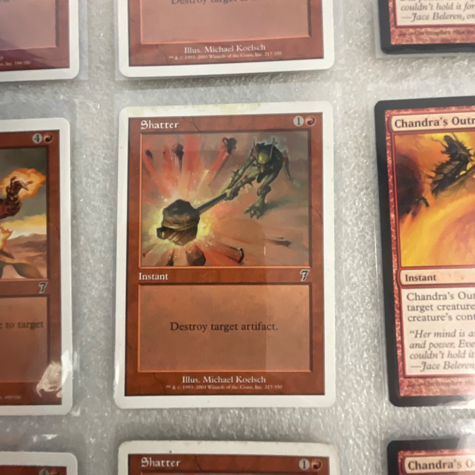 MTG 20 Card Red Lot Mixed 7ED 8ED M11 Chandra’s Outrage - Image 12